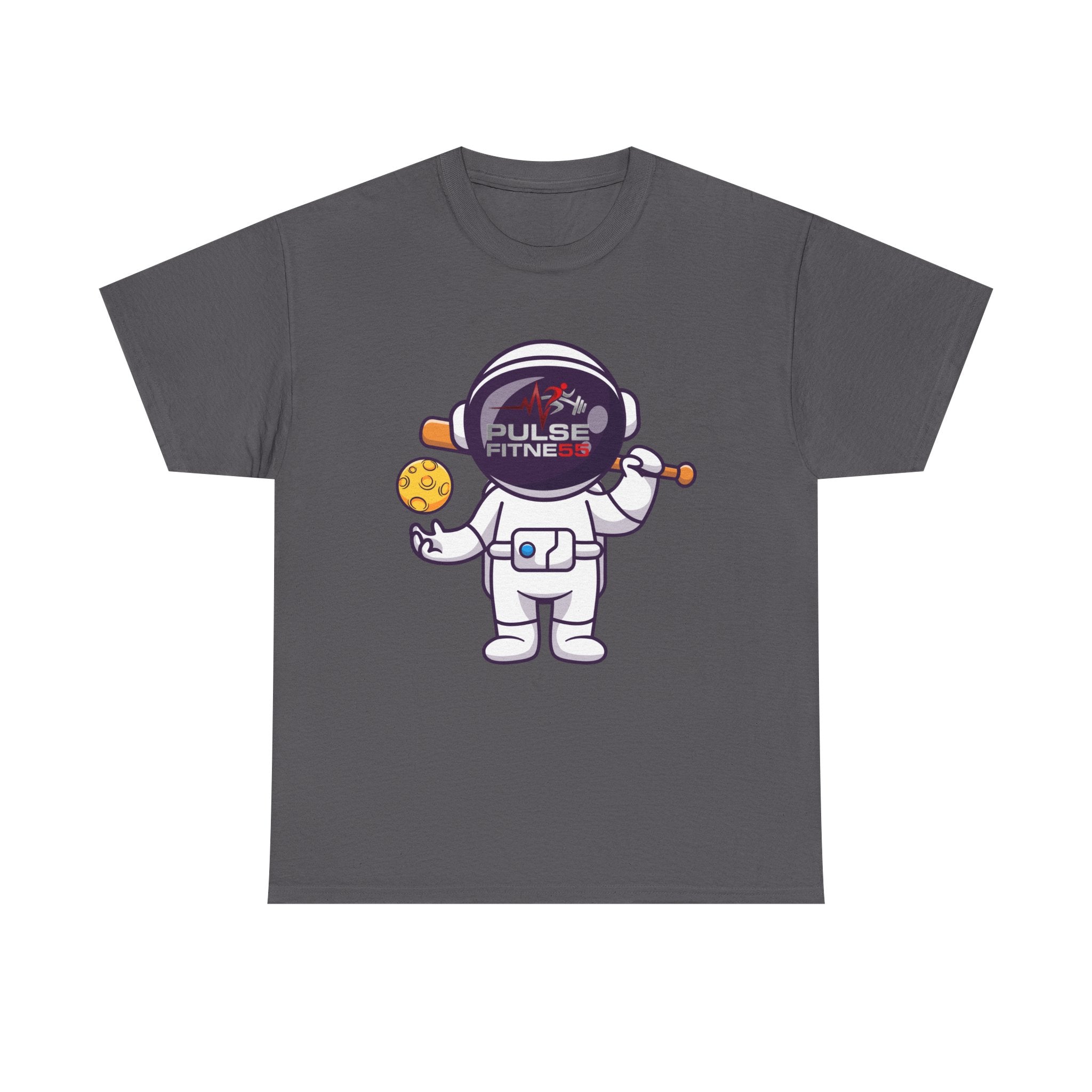 Pulse Fitne55 graphic heavy Cotton Tee - astronaut baseball24.99