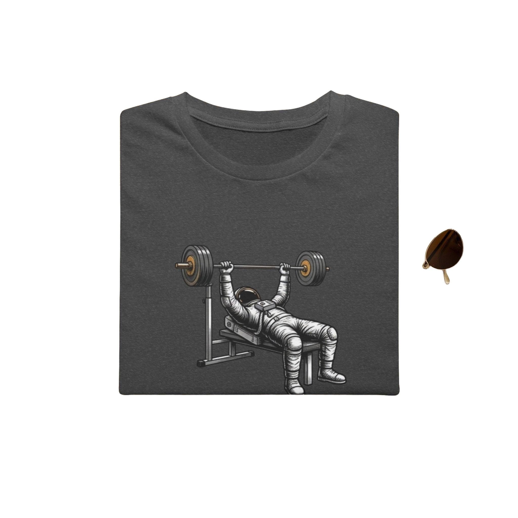 Bench Press Gym T-Shirt — Pulse Fitne55 Logo Workout Tee