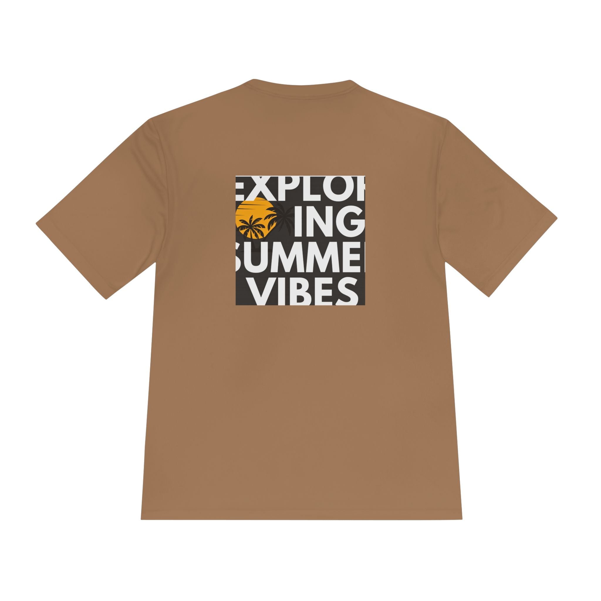 Summer Vibes Palm Tee — "Exploring Summer Vibes" Moisture-Wicking Shirt