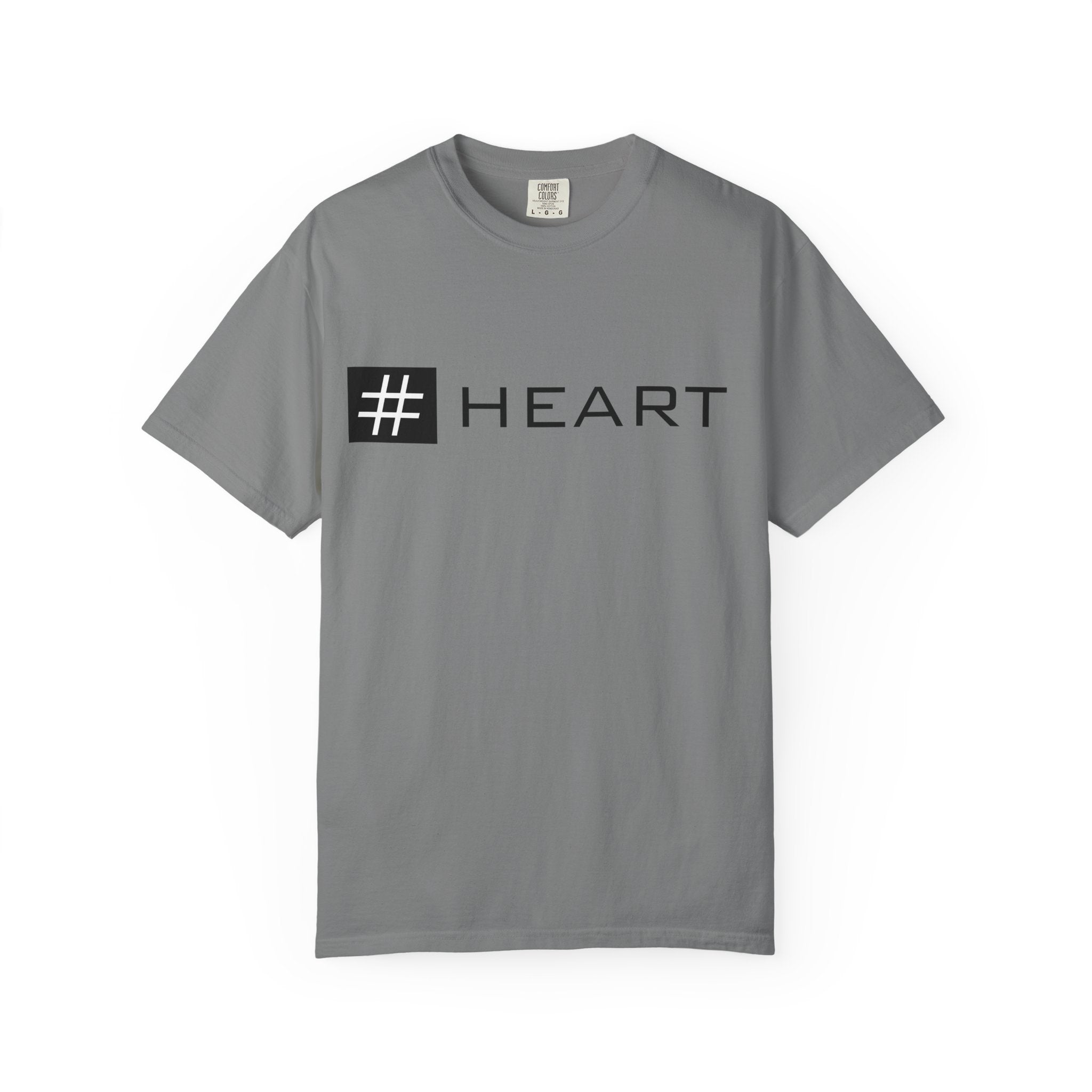 Pulse Fitne55 - Hashtag Heart T-Shirt — Minimalist Graphic Tee with “# HEART” Design