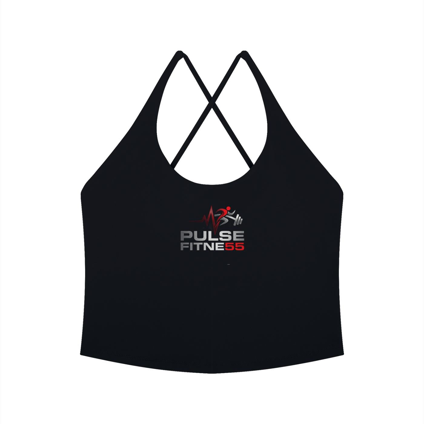 Pulse Fitne55 - Women's Tight Halter Yoga Tank Top