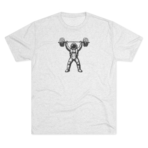 Astronaut Weightlifter Tee | Gym Star Performance Clothing