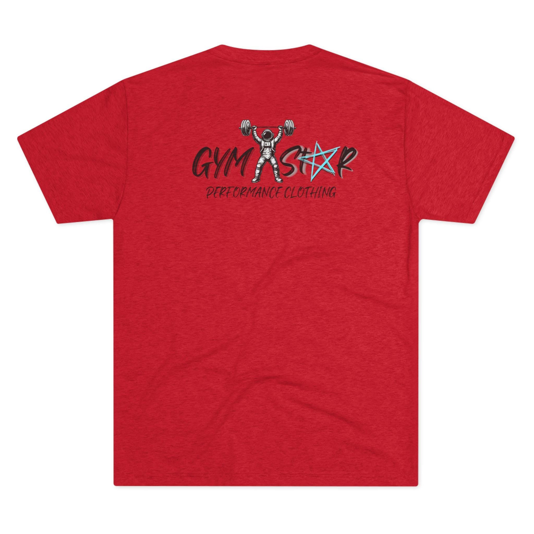 Astronaut Weightlifter Tee | Gym Star Performance Clothing