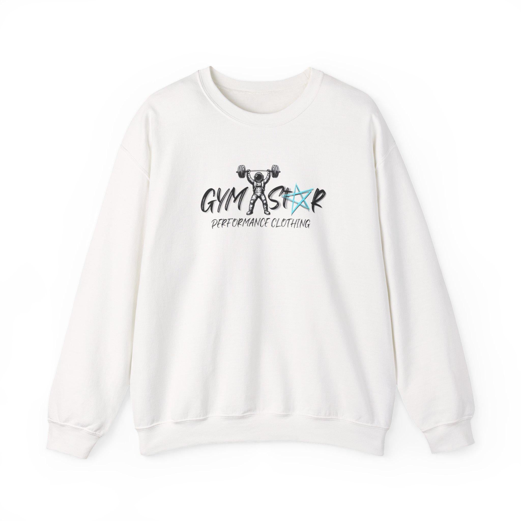 Gym Star logo Sweatshirt | Fitness Weightlifting Graphic