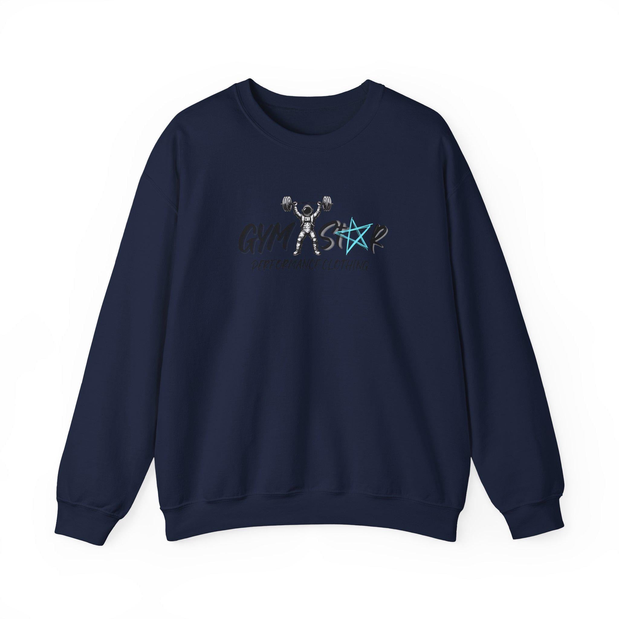 Gym Star logo Sweatshirt | Fitness Weightlifting Graphic