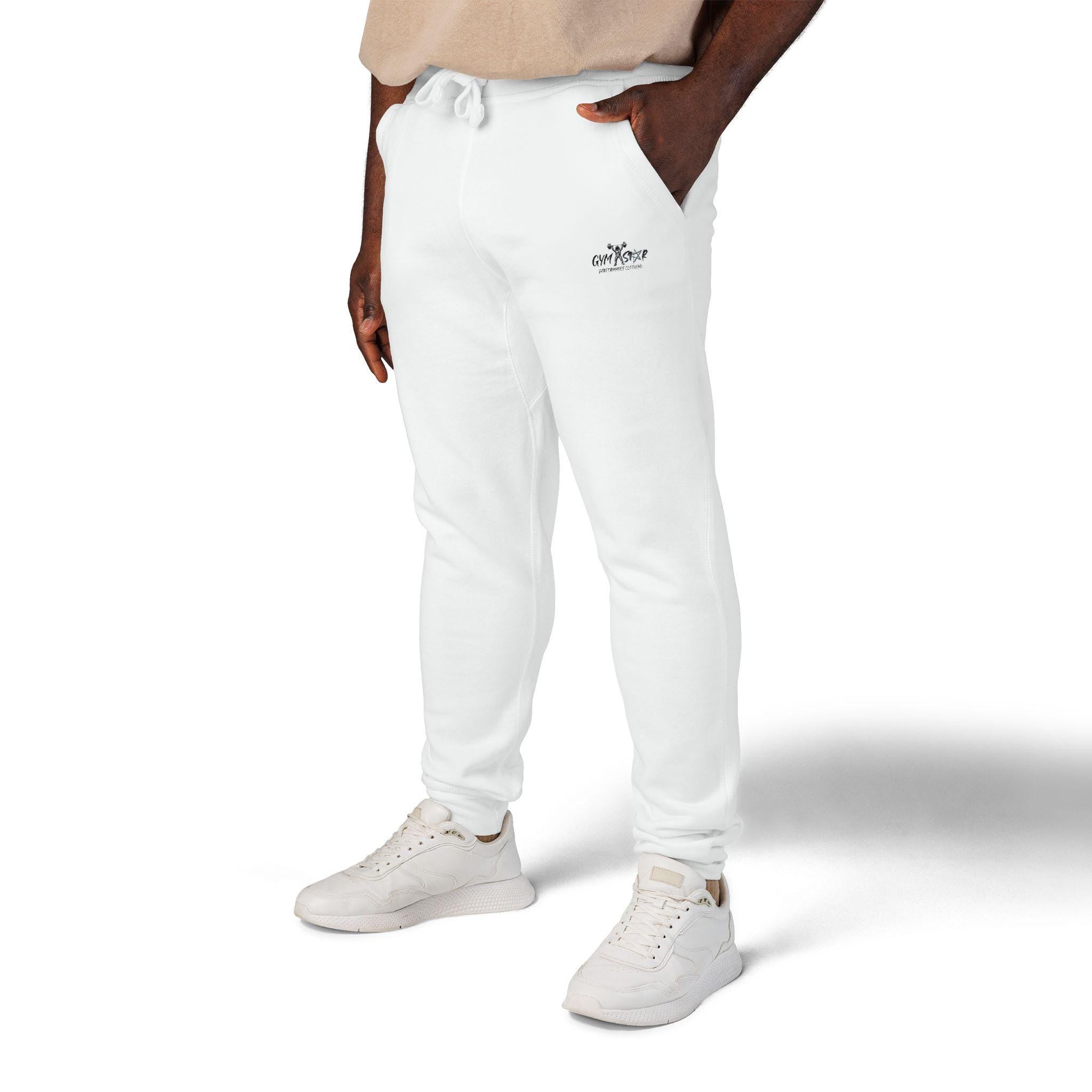 Minimal Script Logo sweatpants | Embroidered Joggers