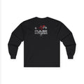 Astronaut Weightlifting Long Sleeve Tee | Pulse Fitness Logo on Back