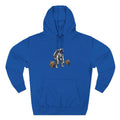Deadlift Skeleton Illustration Hoodie | Fitness Gym Pulldeadlift Design