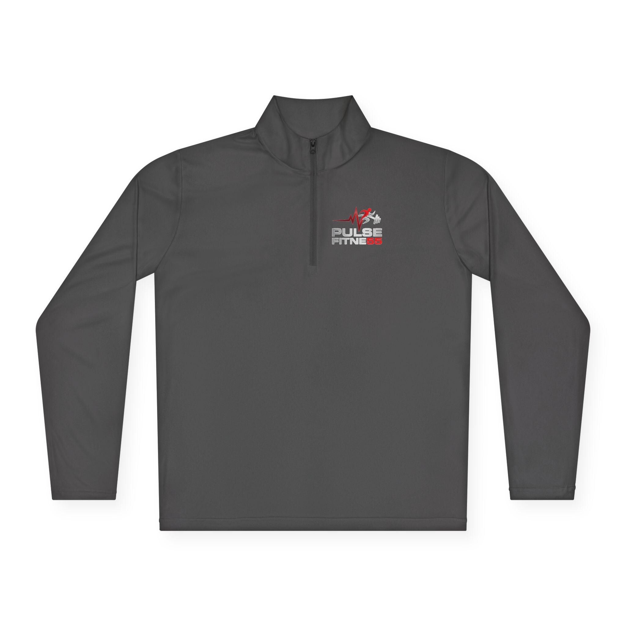 Polish Flag Heartbeat Pullover Quarter-Zip | Poland Pride Pullover