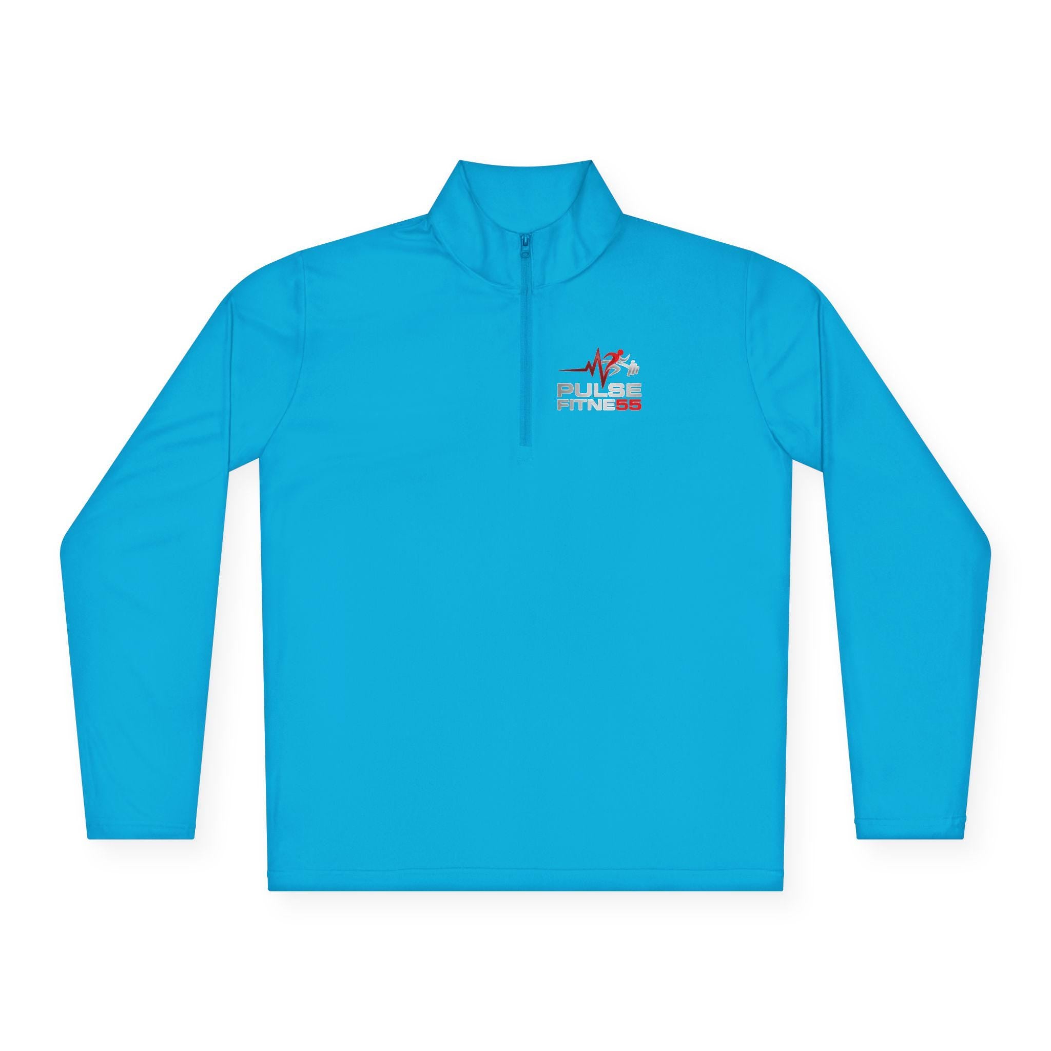 Polish Flag Heartbeat Pullover Quarter-Zip | Poland Pride Pullover