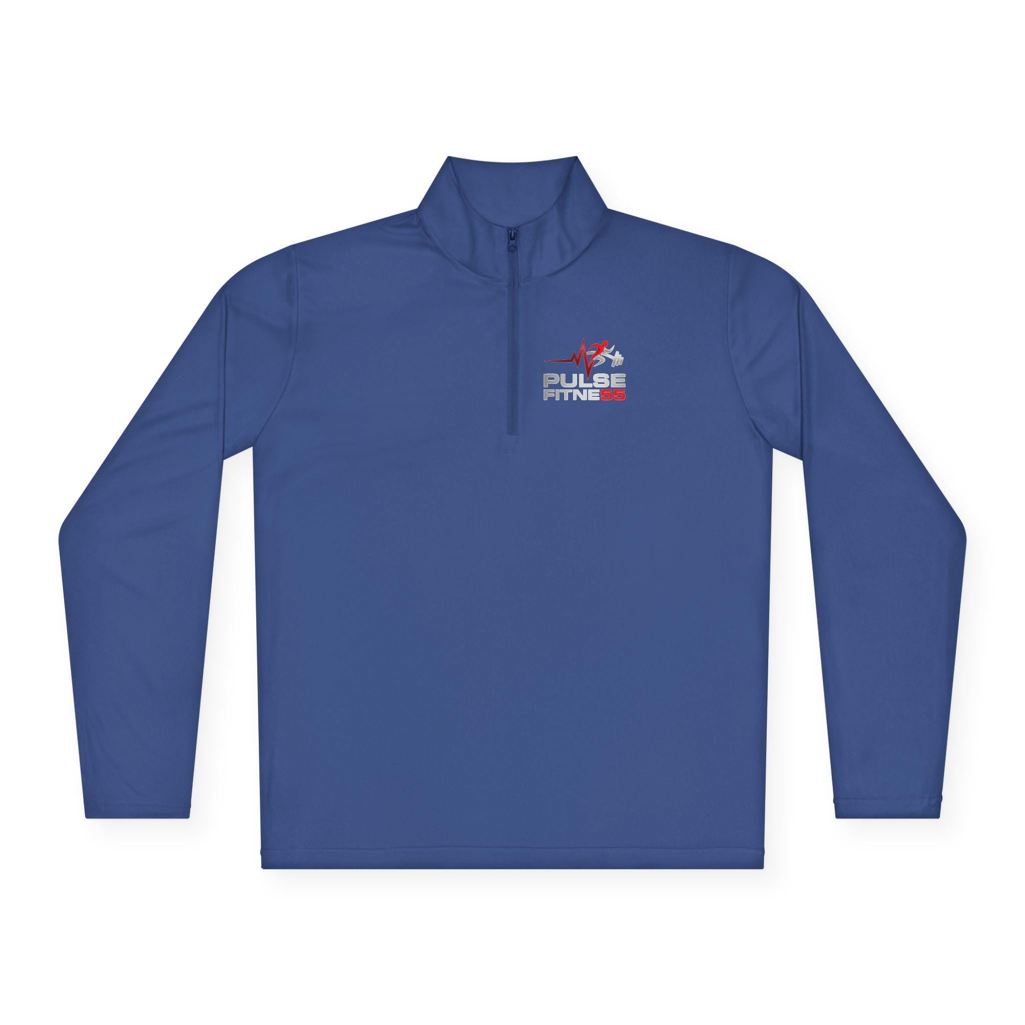 Polish Flag Heartbeat Pullover Quarter-Zip | Poland Pride Pullover