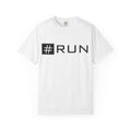 Pulse Fitne55 - #RUN Graphic T-Shirt — Minimalist Running Tee for Runners & Fitness Enthusiasts