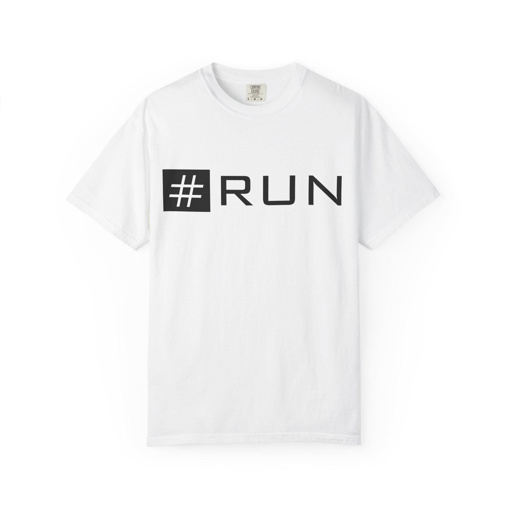 Pulse Fitne55 - #RUN Graphic T-Shirt — Minimalist Running Tee for Runners & Fitness Enthusiasts