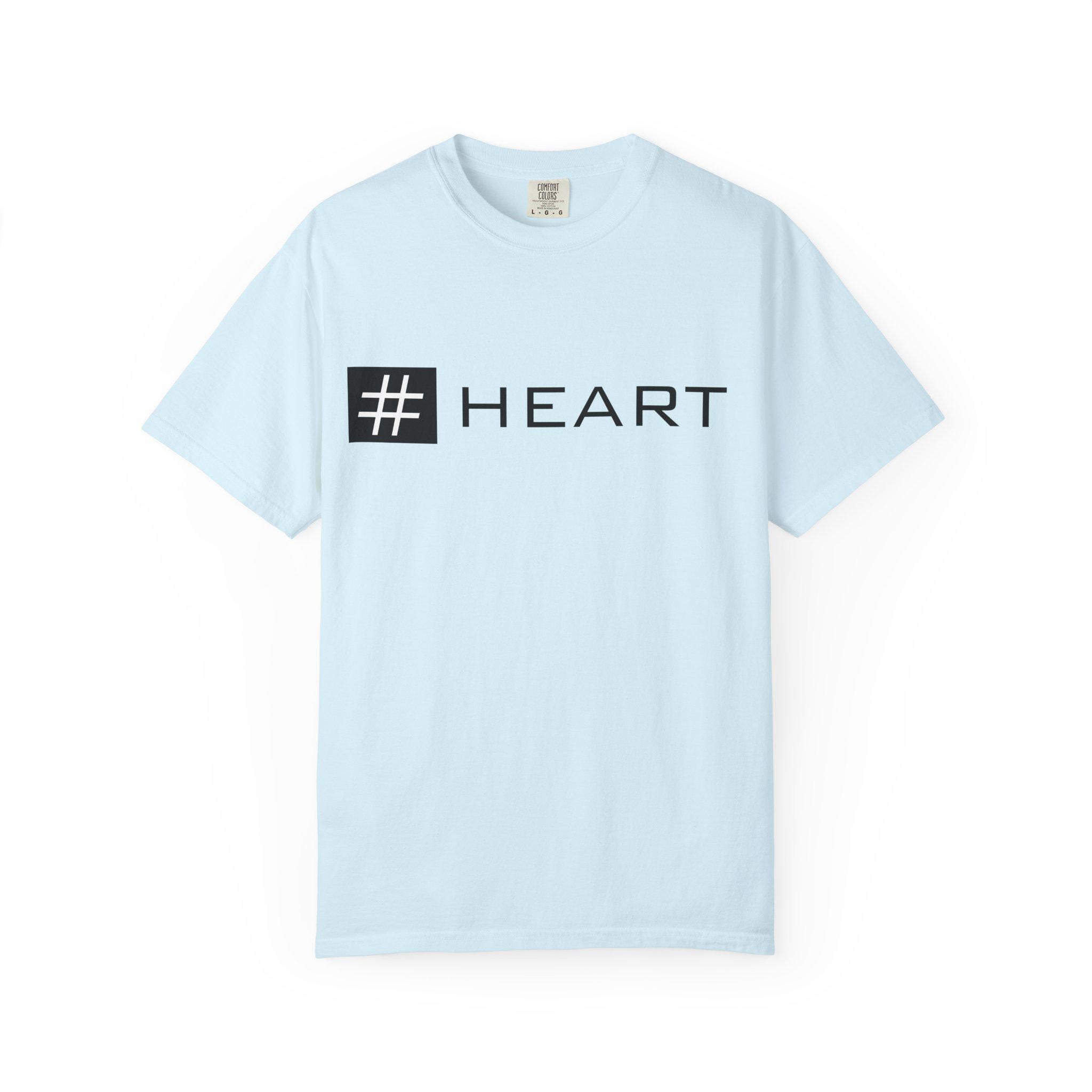 Pulse Fitne55 - Hashtag Heart T-Shirt — Minimalist Graphic Tee with “# HEART” Design