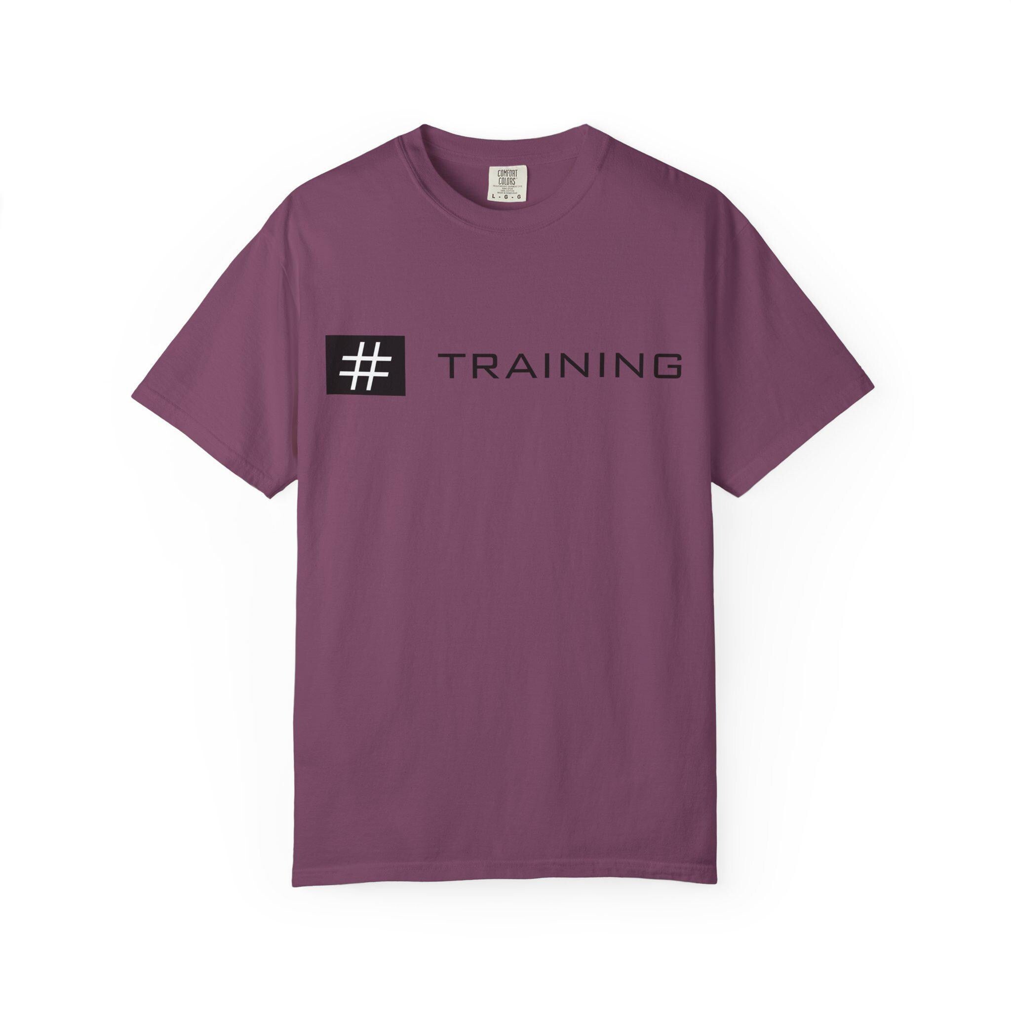 Pulse Fitne55 - #Training Hashtag T-Shirt — Minimal Fitness Tee