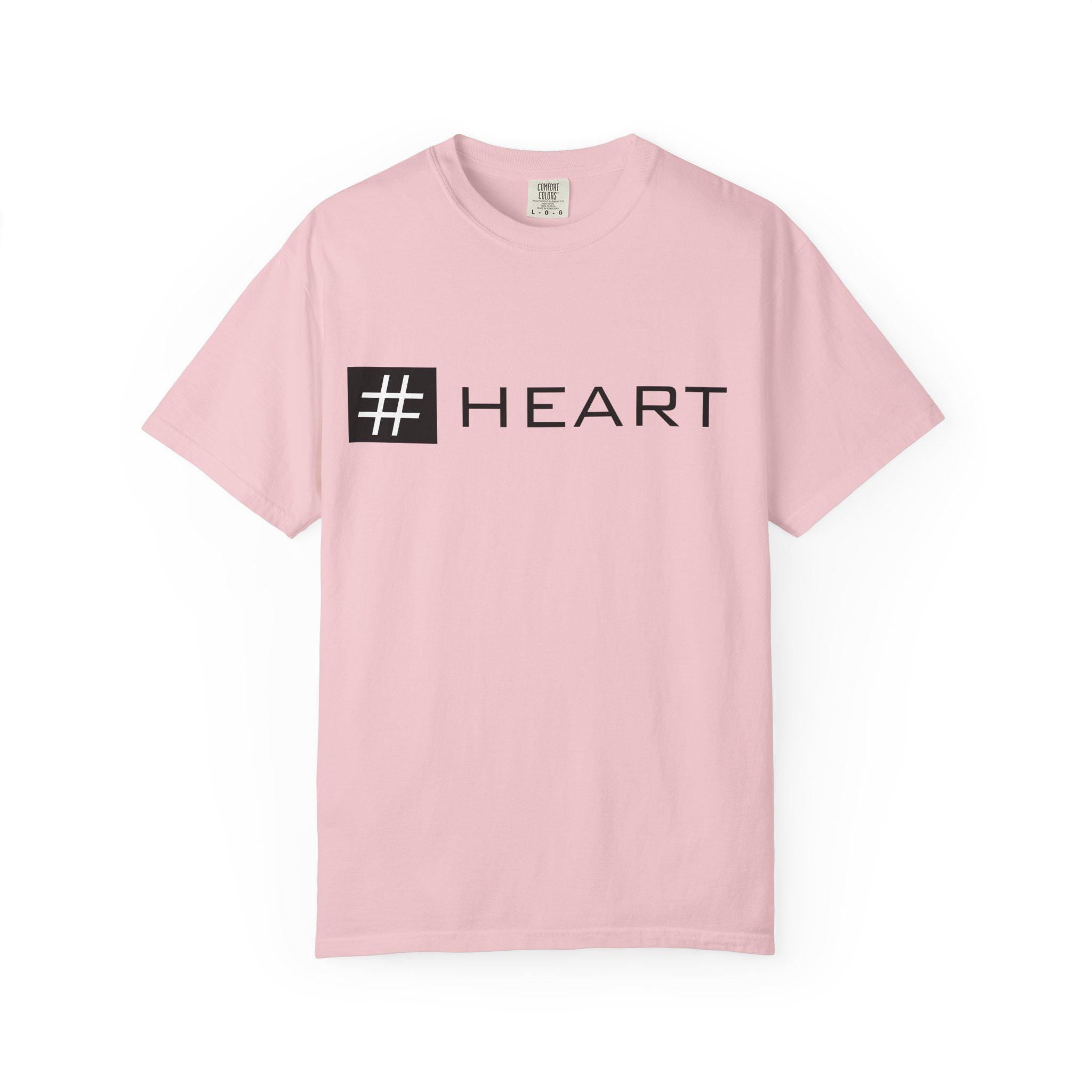 Pulse Fitne55 - Hashtag Heart T-Shirt — Minimalist Graphic Tee with “# HEART” Design