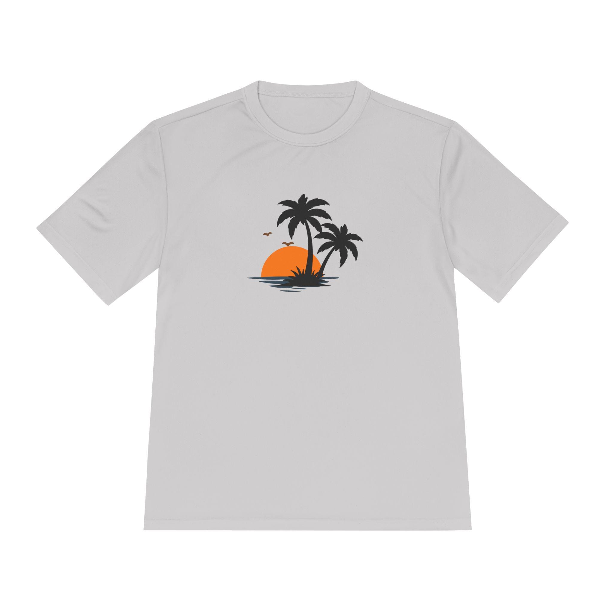 Moisture-Wicking Beach Graphic Tee