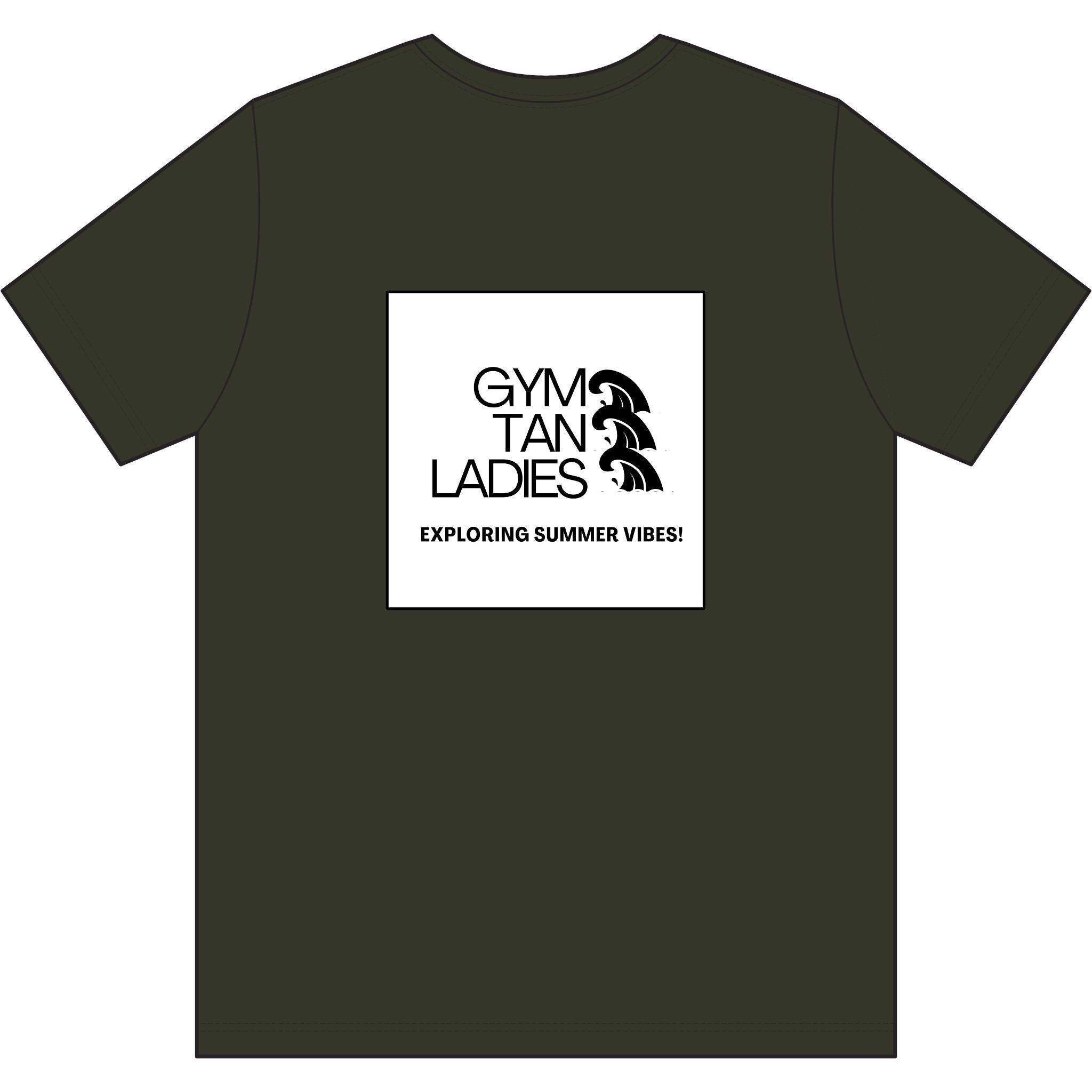Core Cotton Camo Tee — Gym Tan Logo Cotton T-Shirt