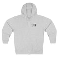 Womens Gym Tan Zip Hoodie — "Never Stop Looking This Good" logo