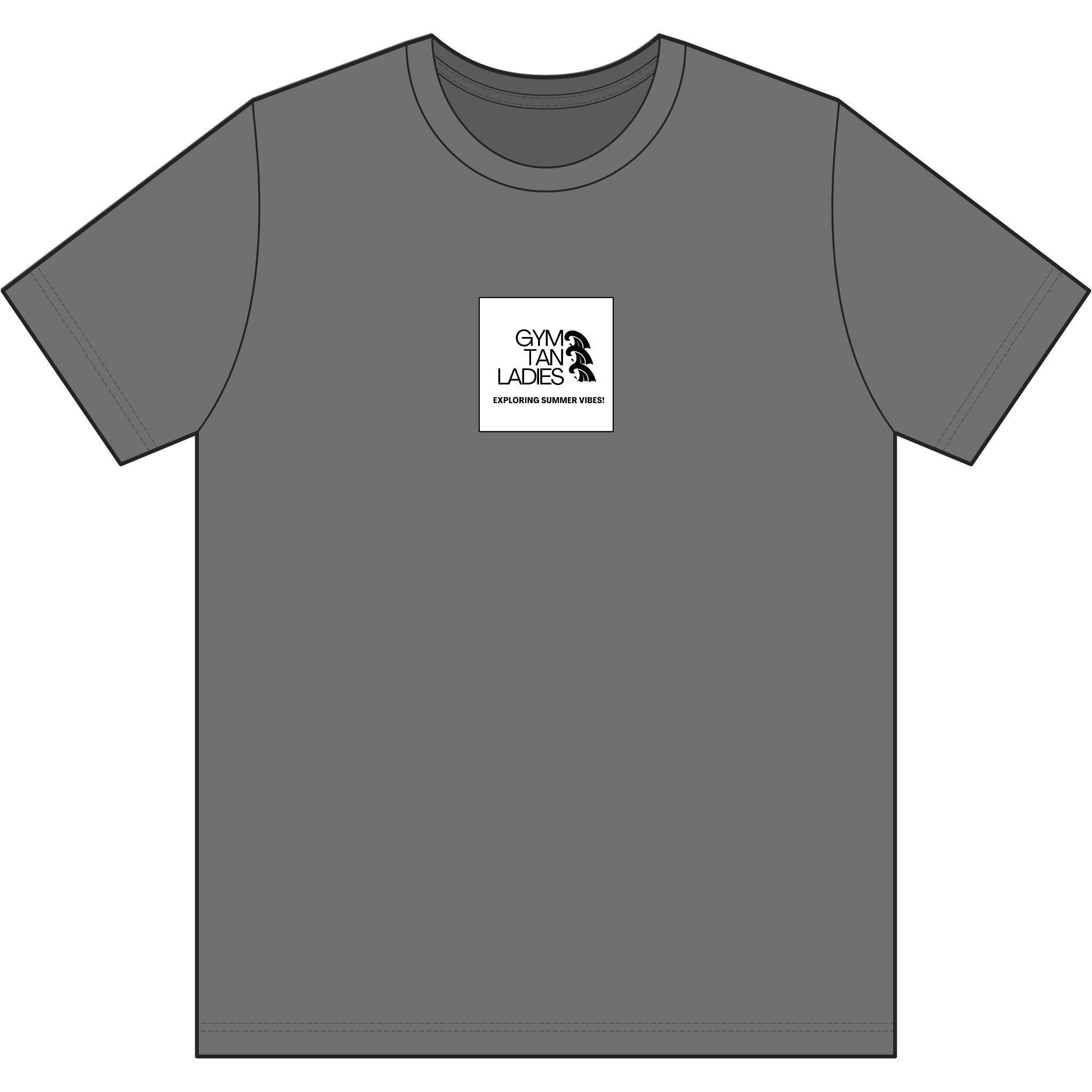 Core Cotton Camo Tee — Gym Tan Logo Cotton T-Shirt