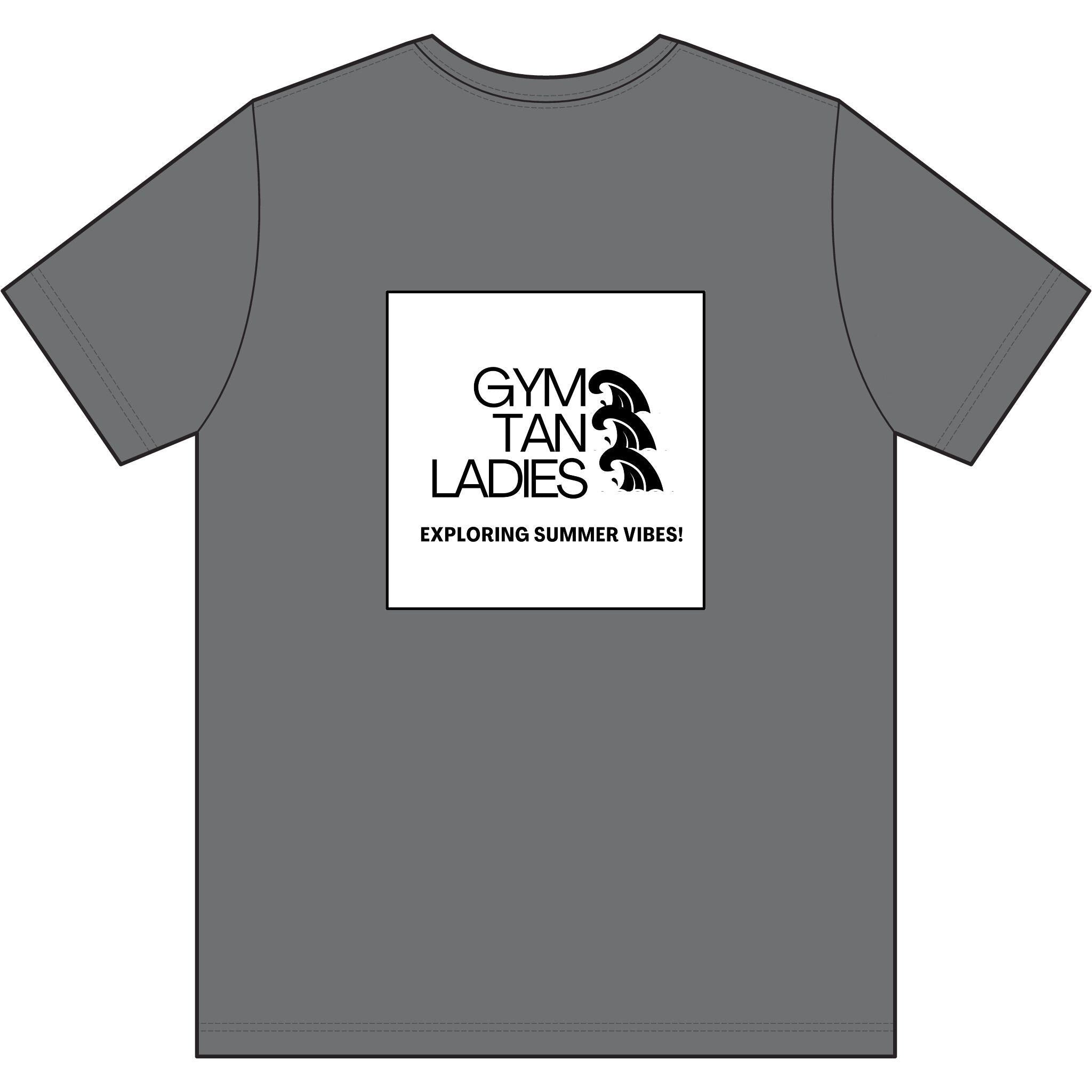 Core Cotton Camo Tee — Gym Tan Logo Cotton T-Shirt