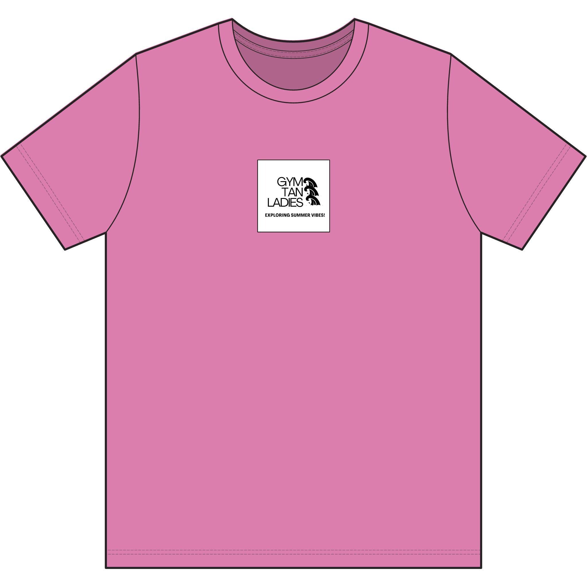 Core Cotton Camo Tee — Gym Tan Logo Cotton T-Shirt