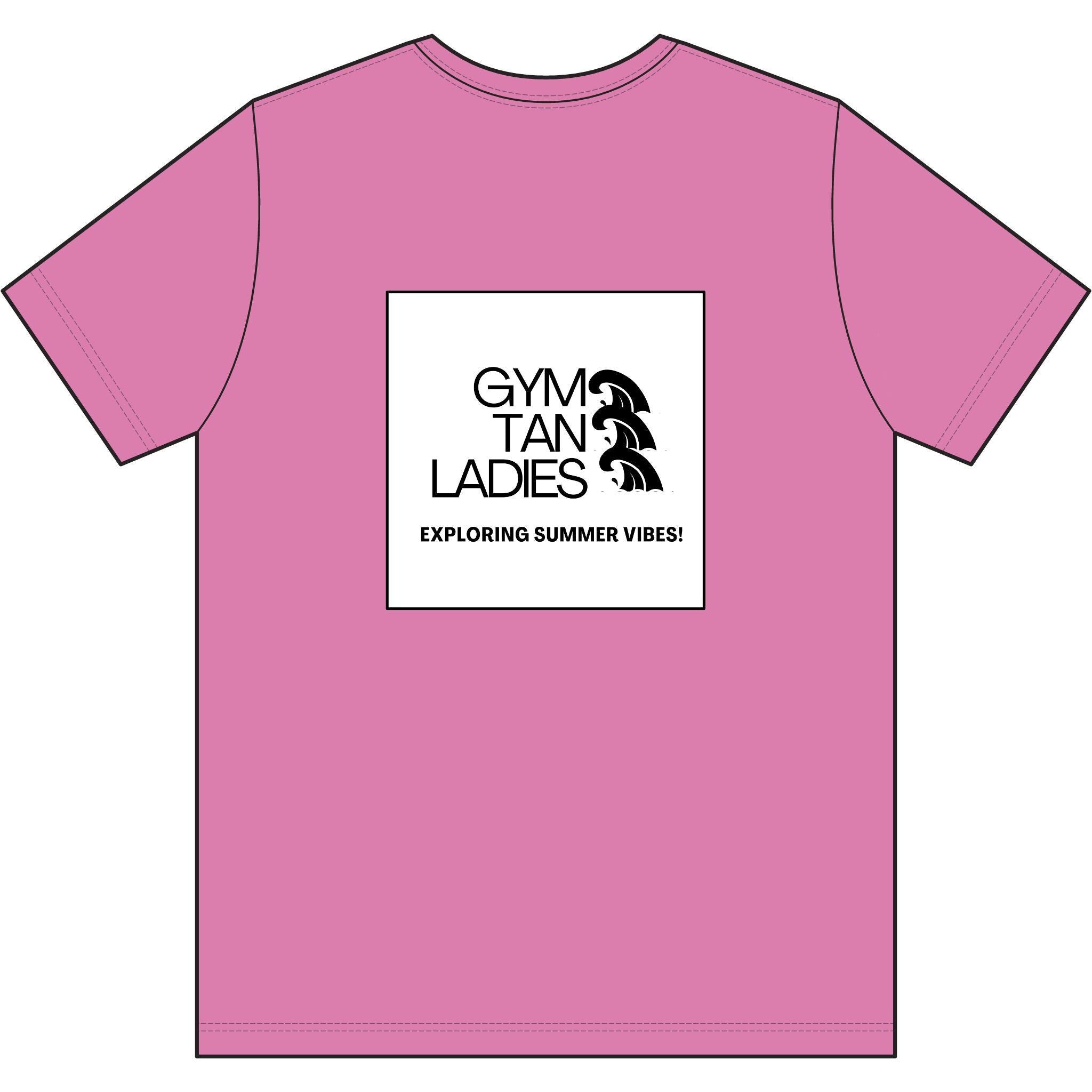 Core Cotton Camo Tee — Gym Tan Logo Cotton T-Shirt