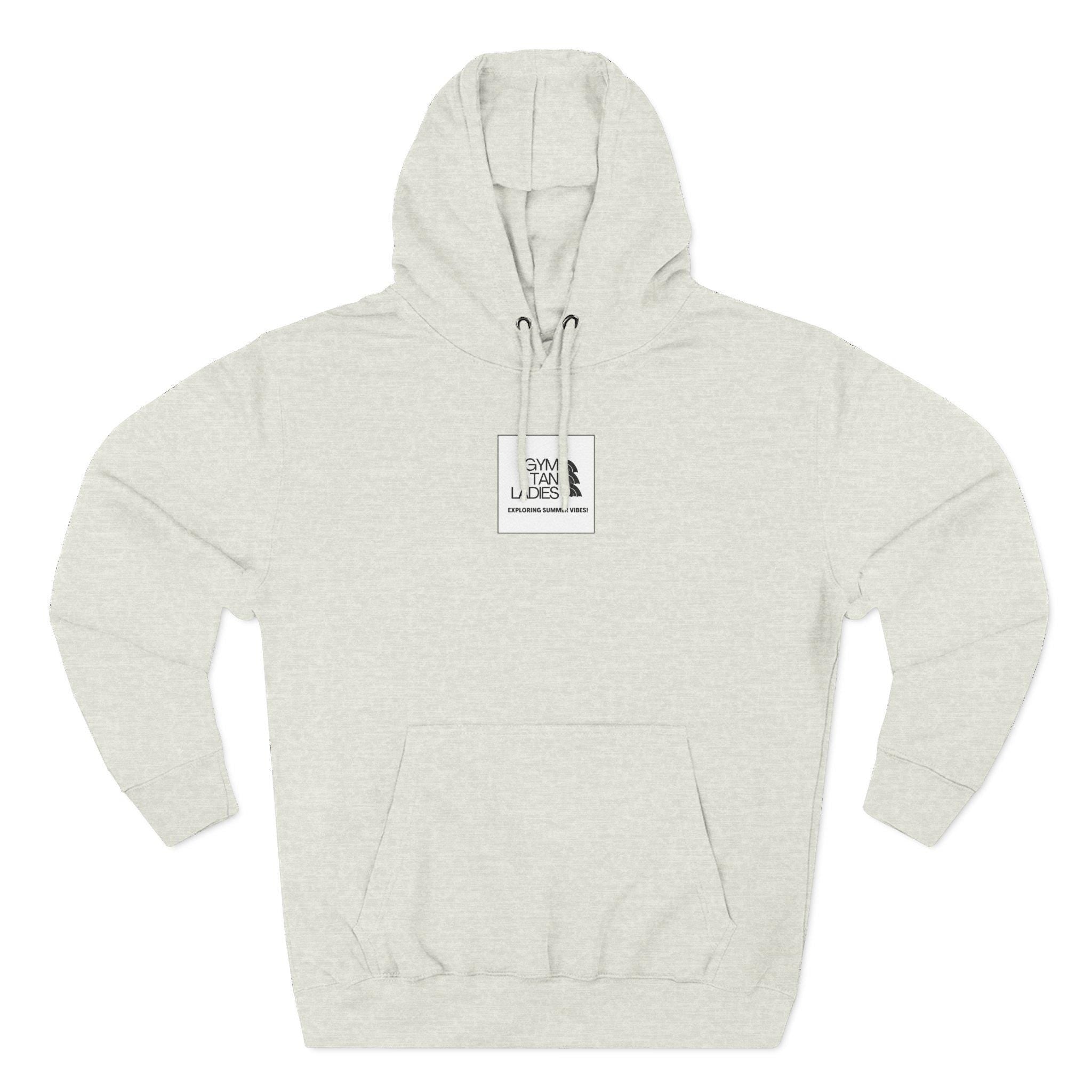 Mens Gym Tan Ladies Hoodie — 'Exploring Summer Vibes' Graphic Pullover