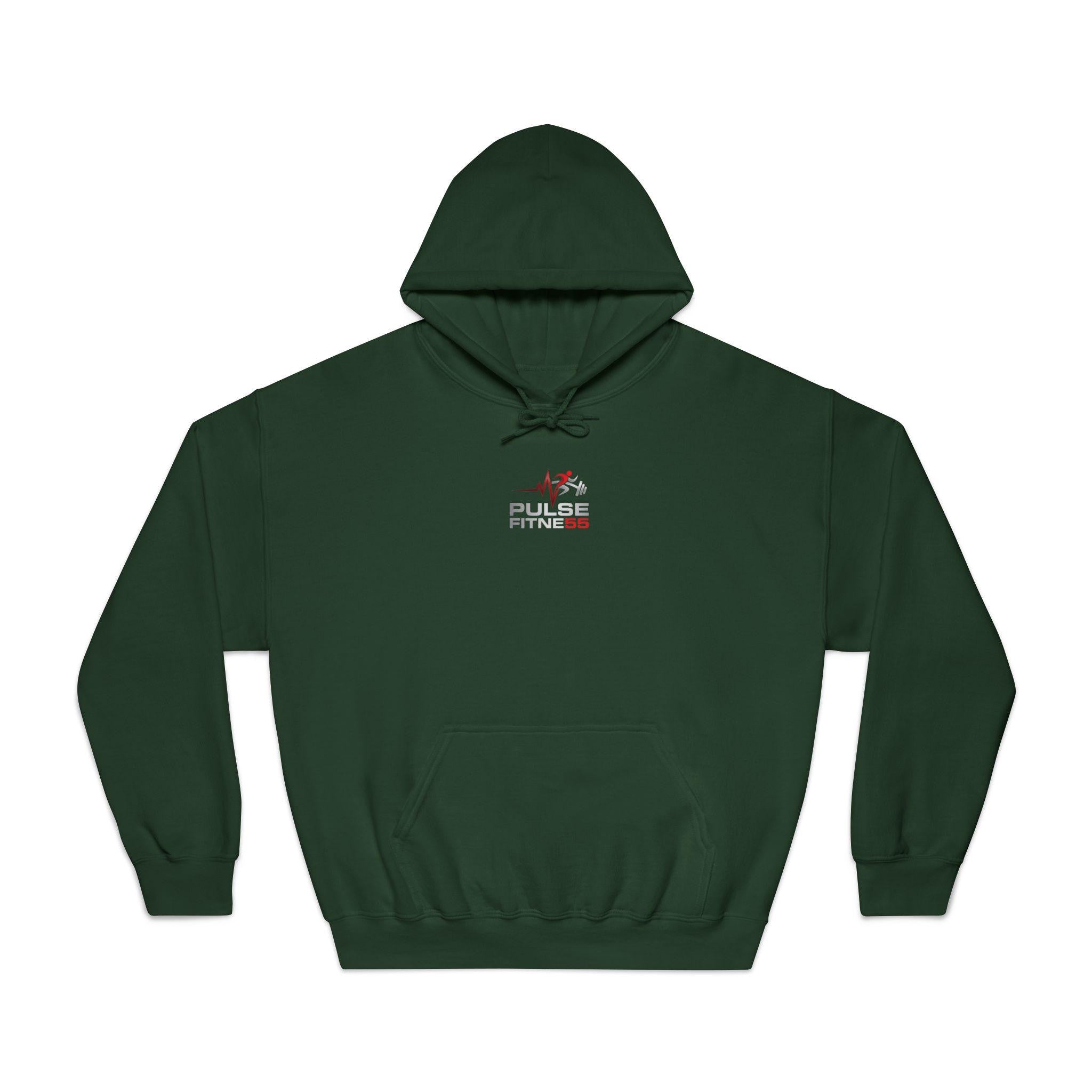 The Gym Daily Hoodie – "Never Stop Your Fitness Journey" Fitness Hooded Sweatshirt