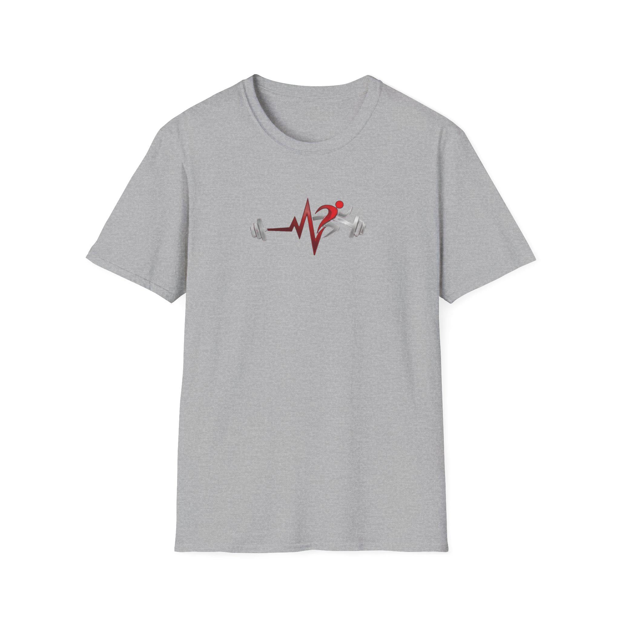 Classic Comfort graphic t-Shirt — Runner & Barbell Pulse Gym Tee