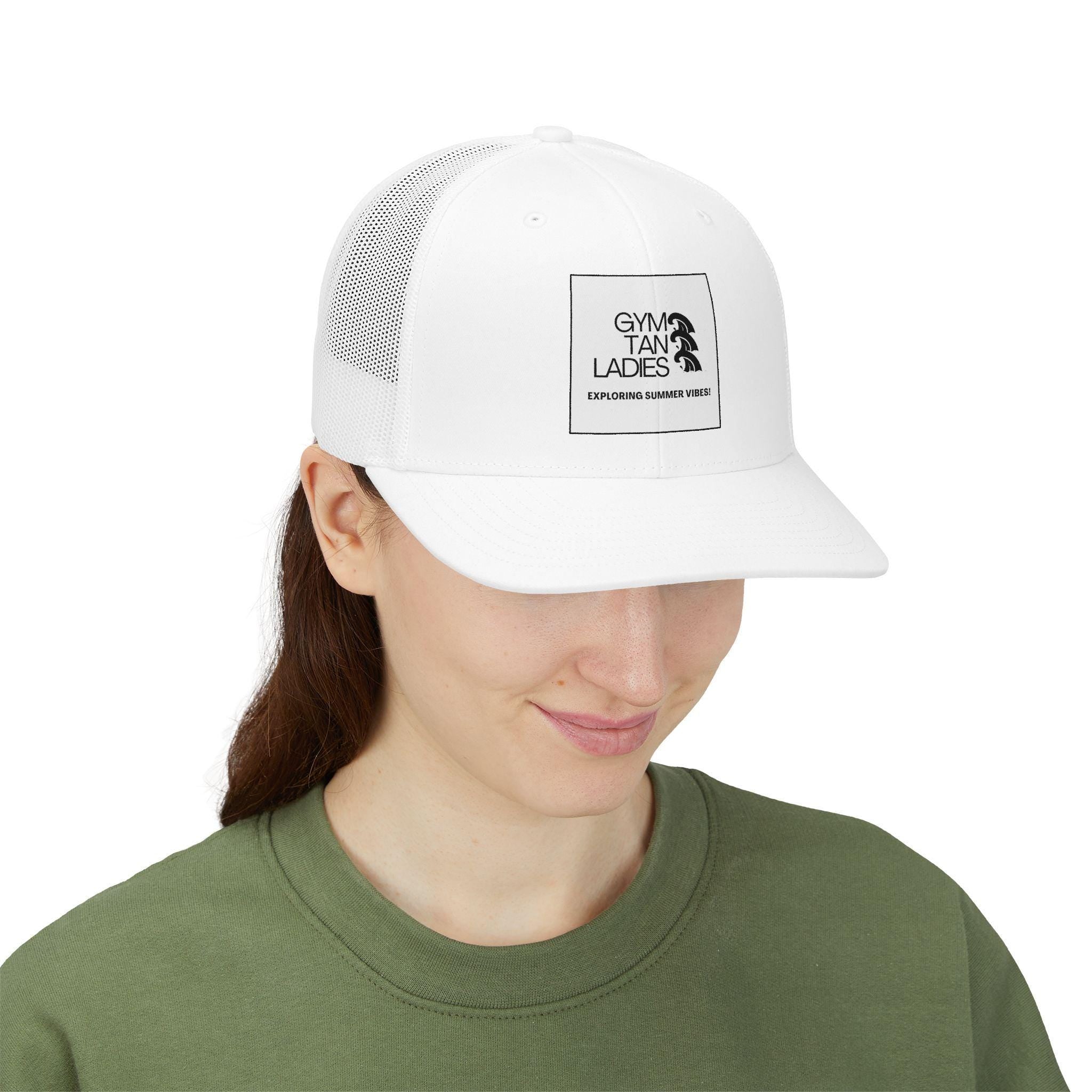 Gym Tan Snapback Trucker Hat