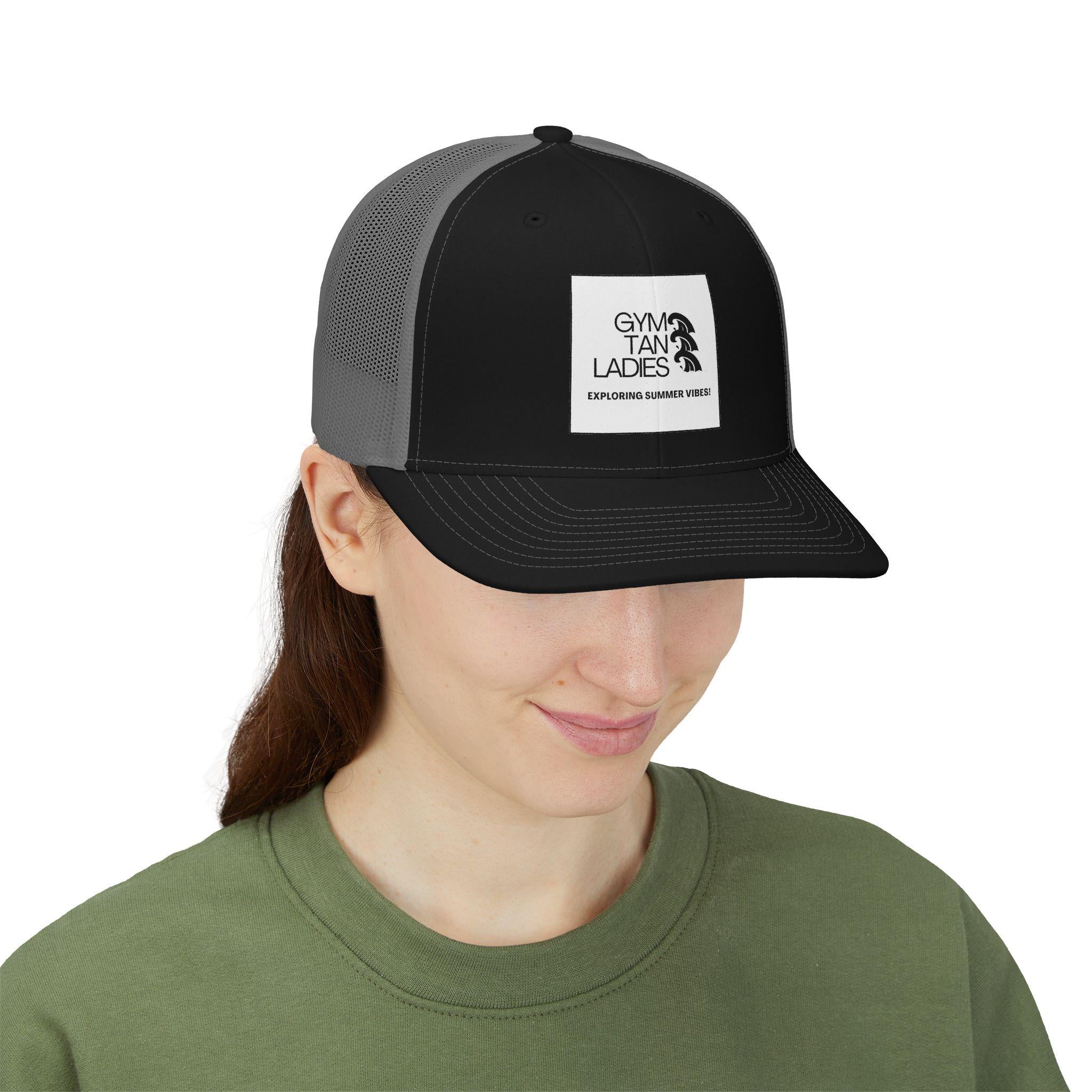 Gym Tan Snapback Trucker Hat