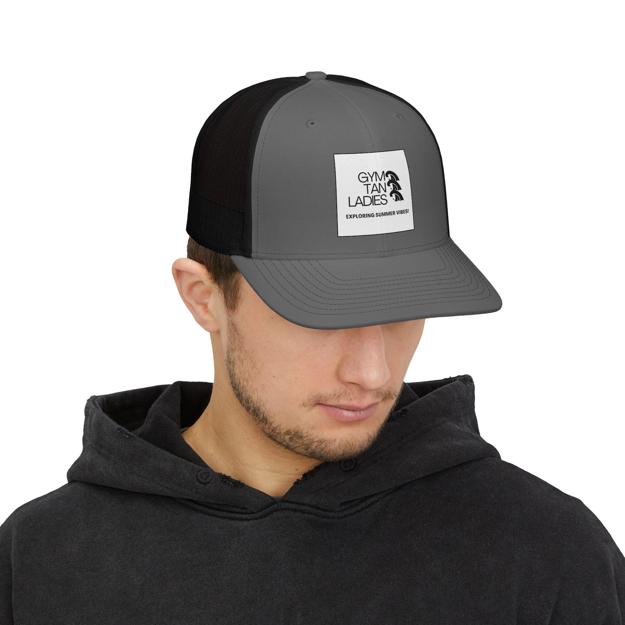 Gym Tan Snapback Trucker Hat