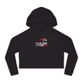 Pulse Fitness 55 Logo Cropped Hoodie | Athletic Workout Sweatshirt