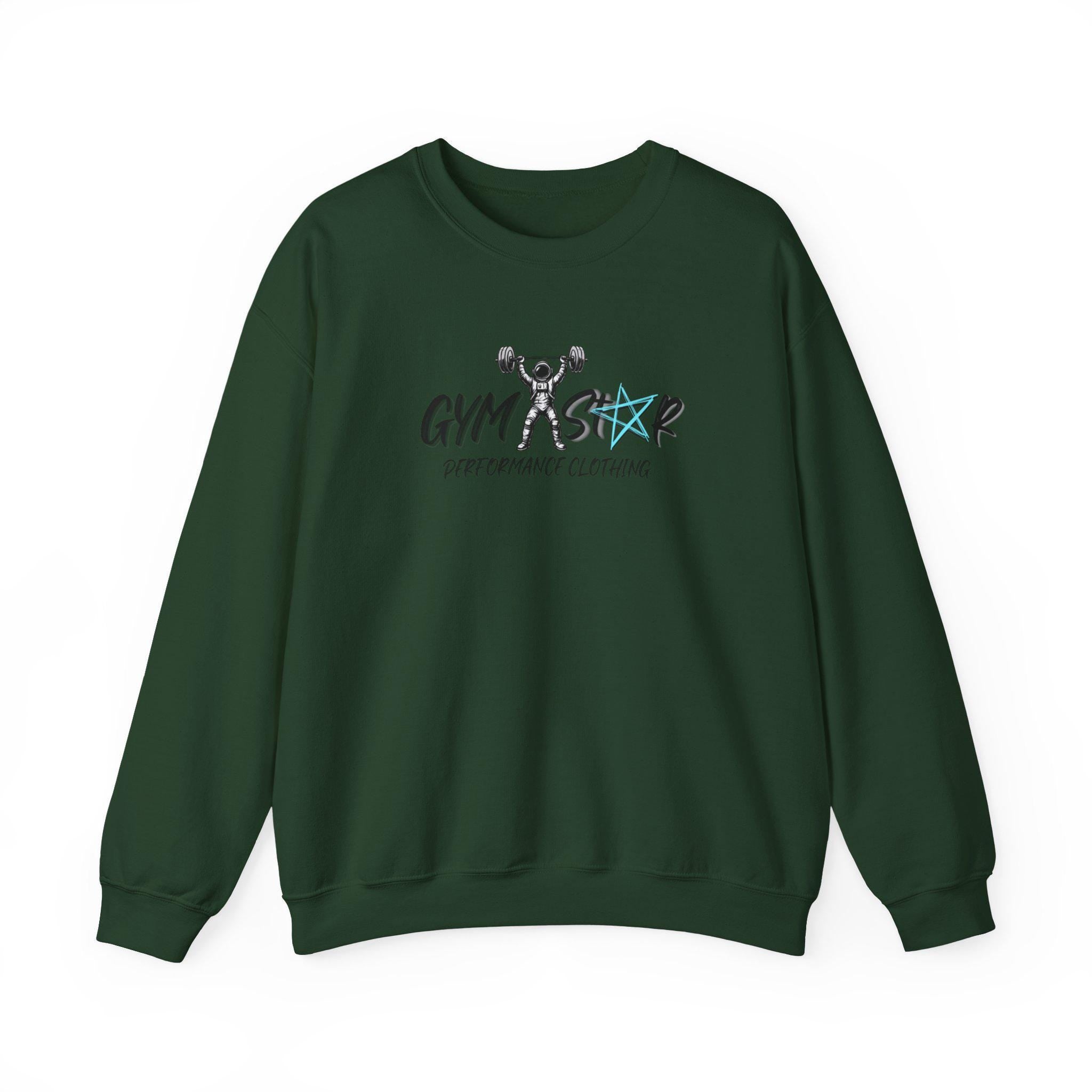 Gym Star logo Sweatshirt | Fitness Weightlifting Graphic