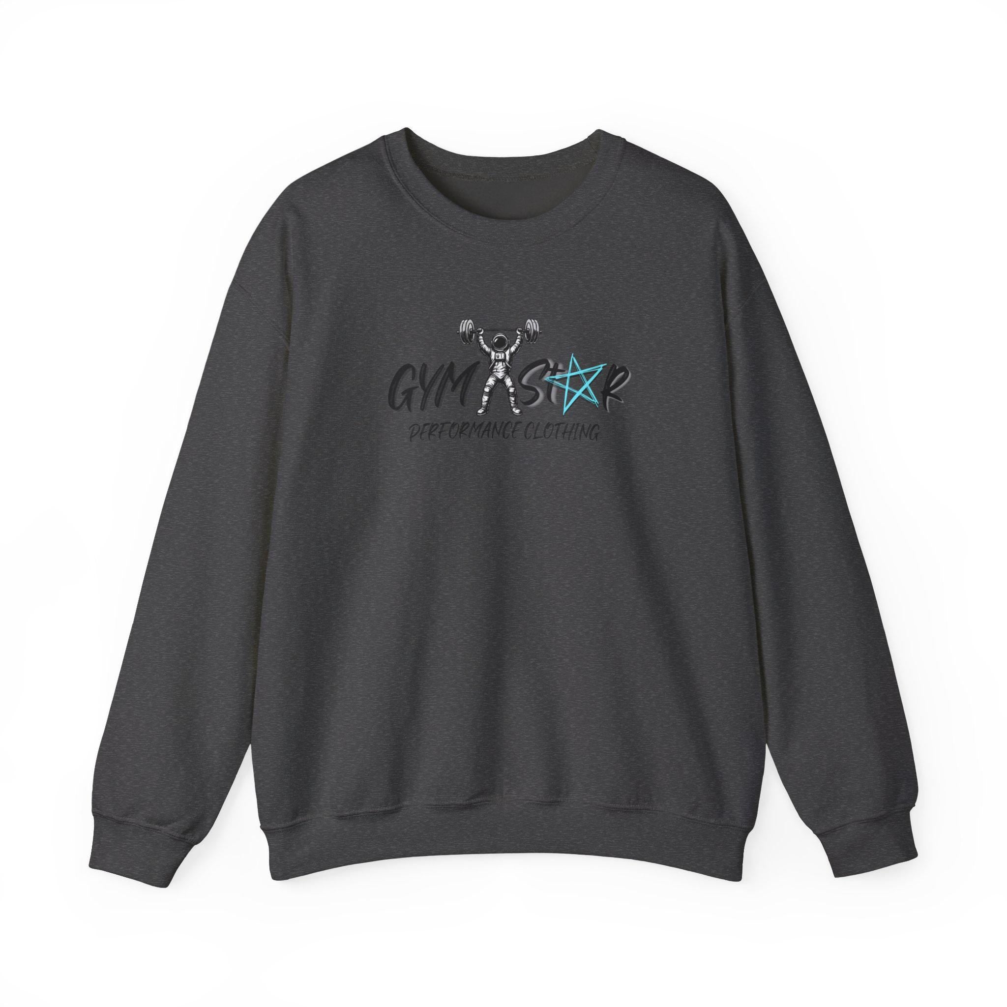Gym Star logo Sweatshirt | Fitness Weightlifting Graphic