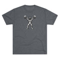 Astronaut Weightlifter T-Shirt | Gym Star Performance Clothing Back Logo