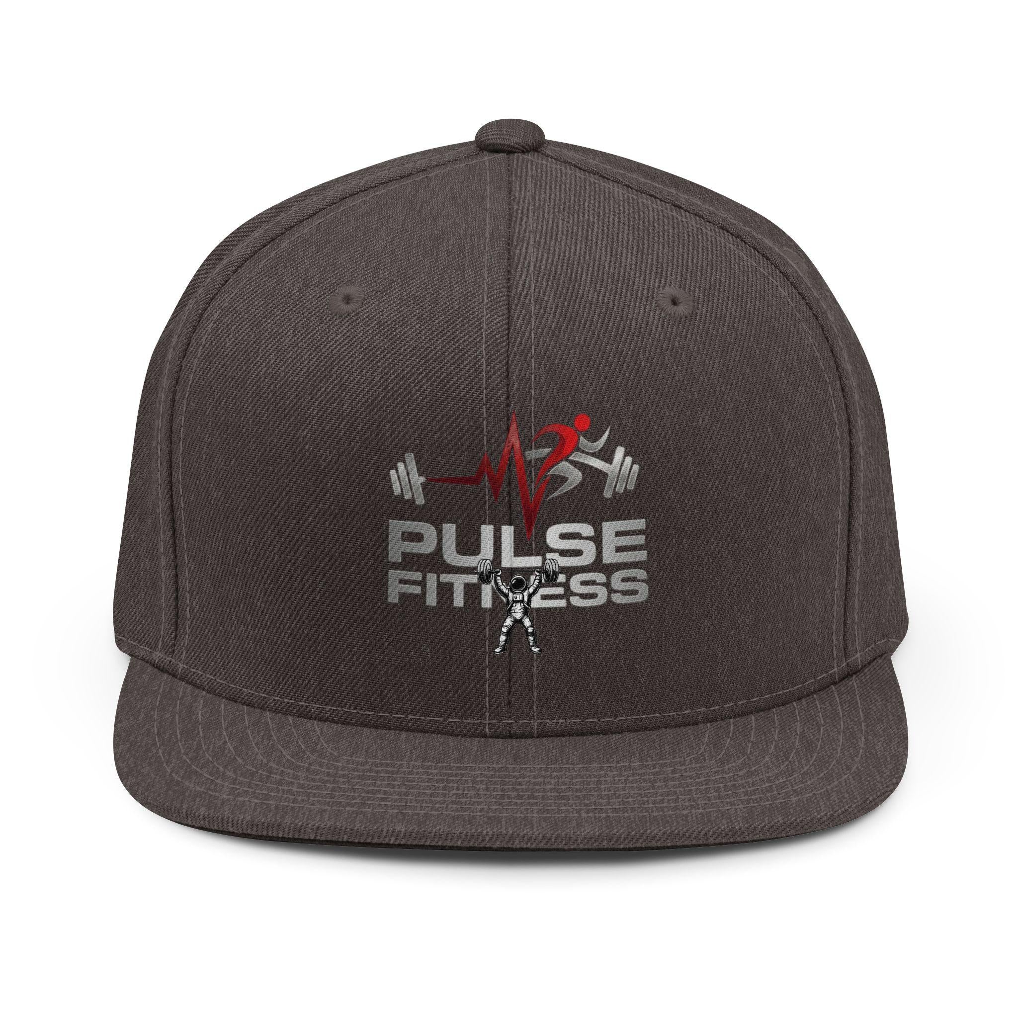 Pulse Fitness Logo Hat | Athletic Gym Snapback