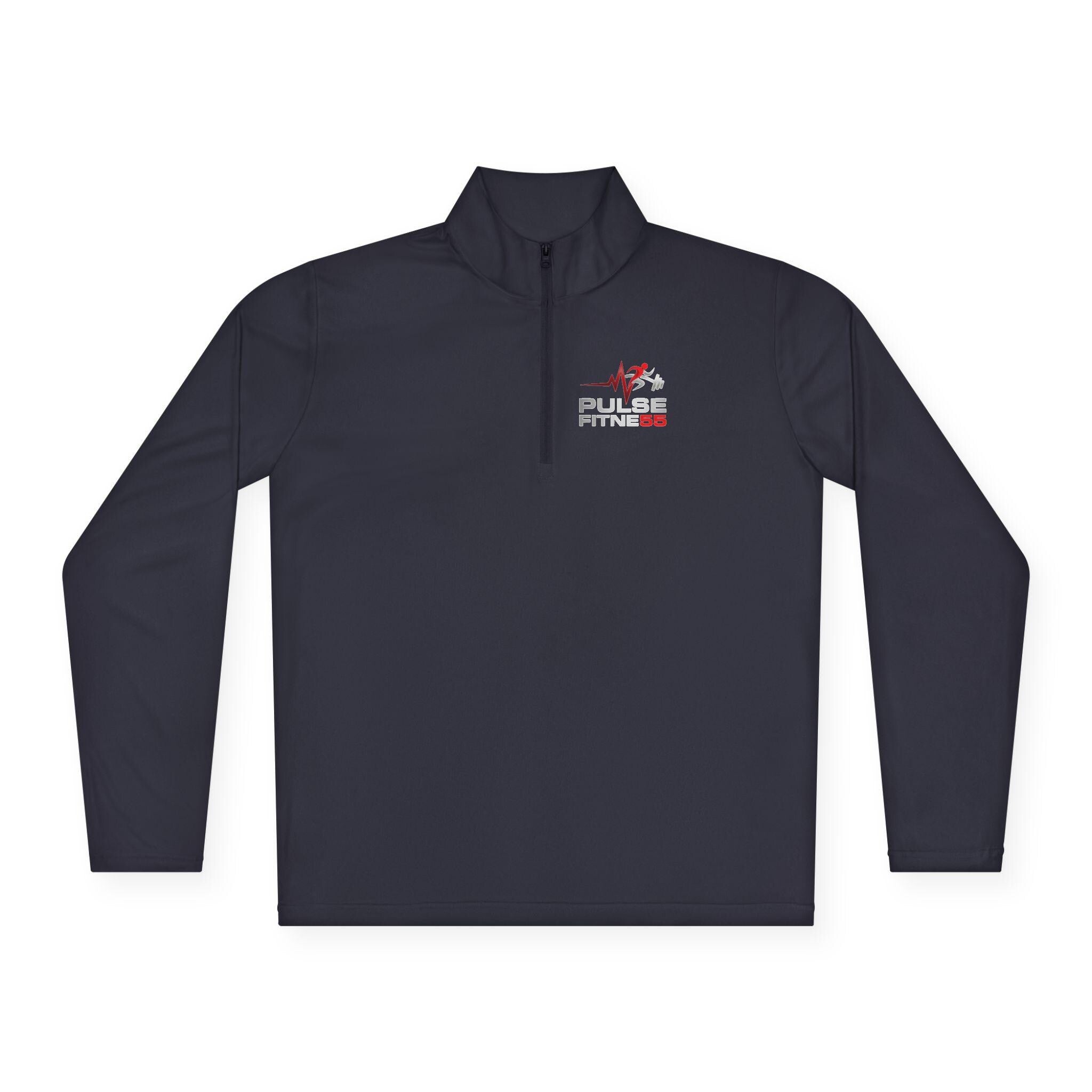 Polish Flag Heartbeat Pullover Quarter-Zip | Poland Pride Pullover