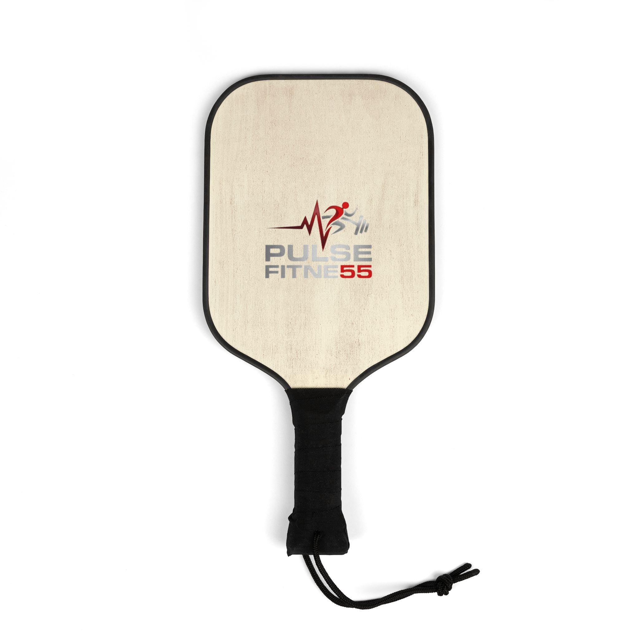 Pulse Fitness 55 Logo Pickleball Paddle Set | Pickleball Kit, 2 Paddles & Balls
