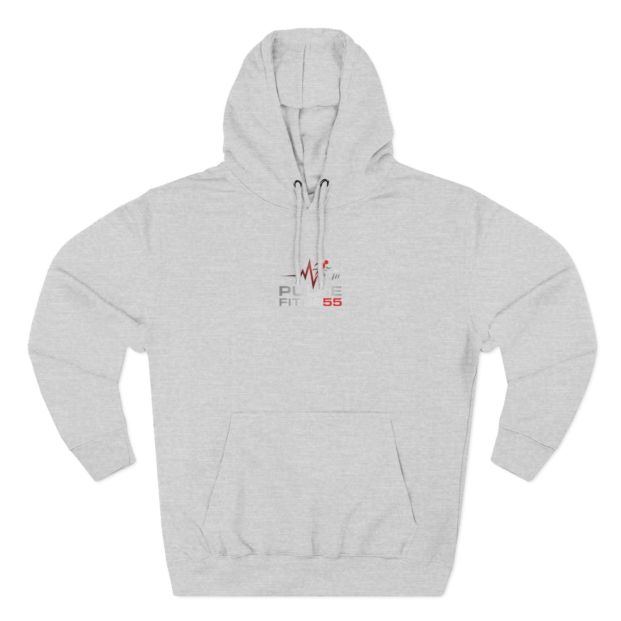 Pulse Fitness 55 Logo Hoodie | Fitness, Reps, Drive, Dedication