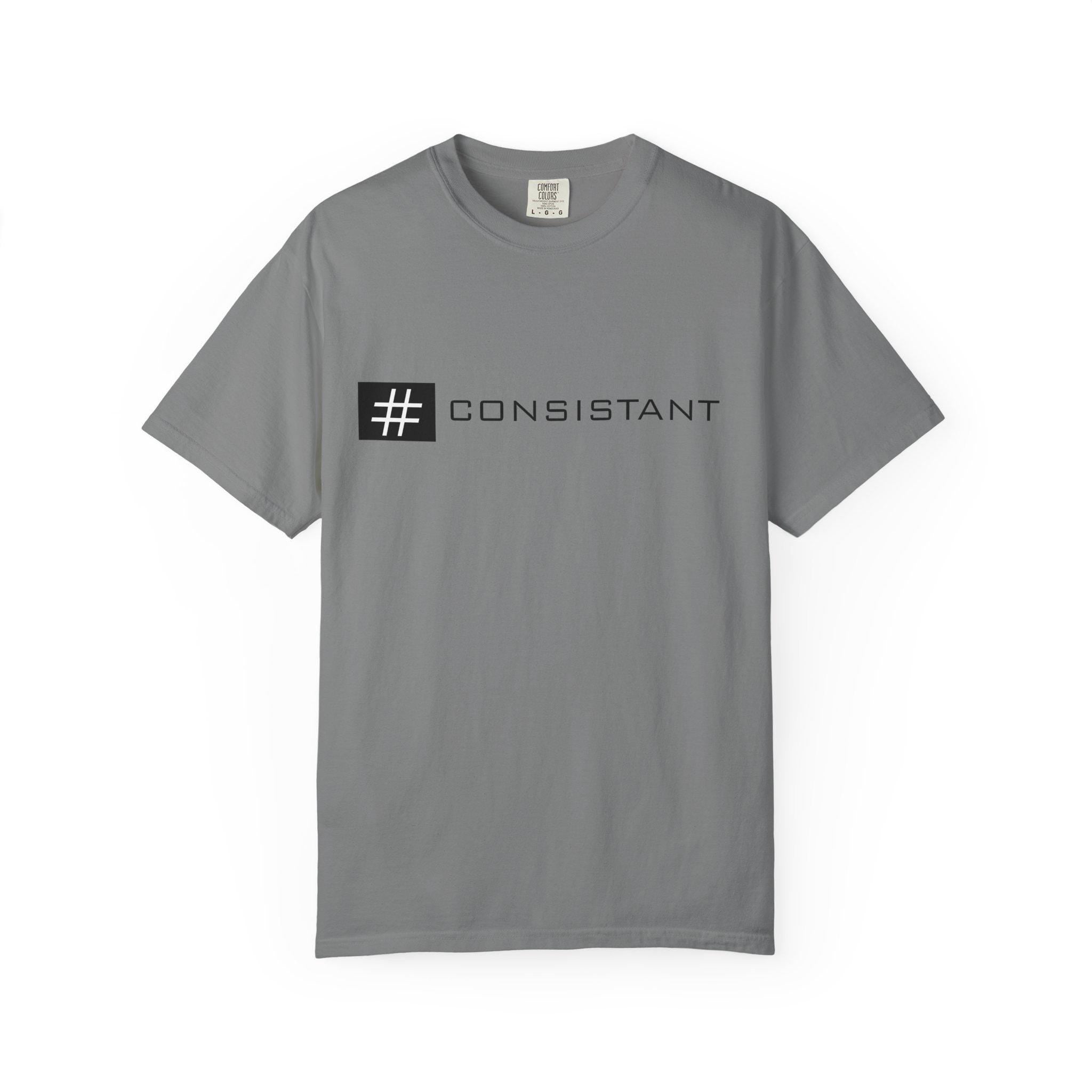 Pulse Fitne55 - #Consistant Graphic T-Shirt — Minimal Motivational Tee for Consistency & Hustle