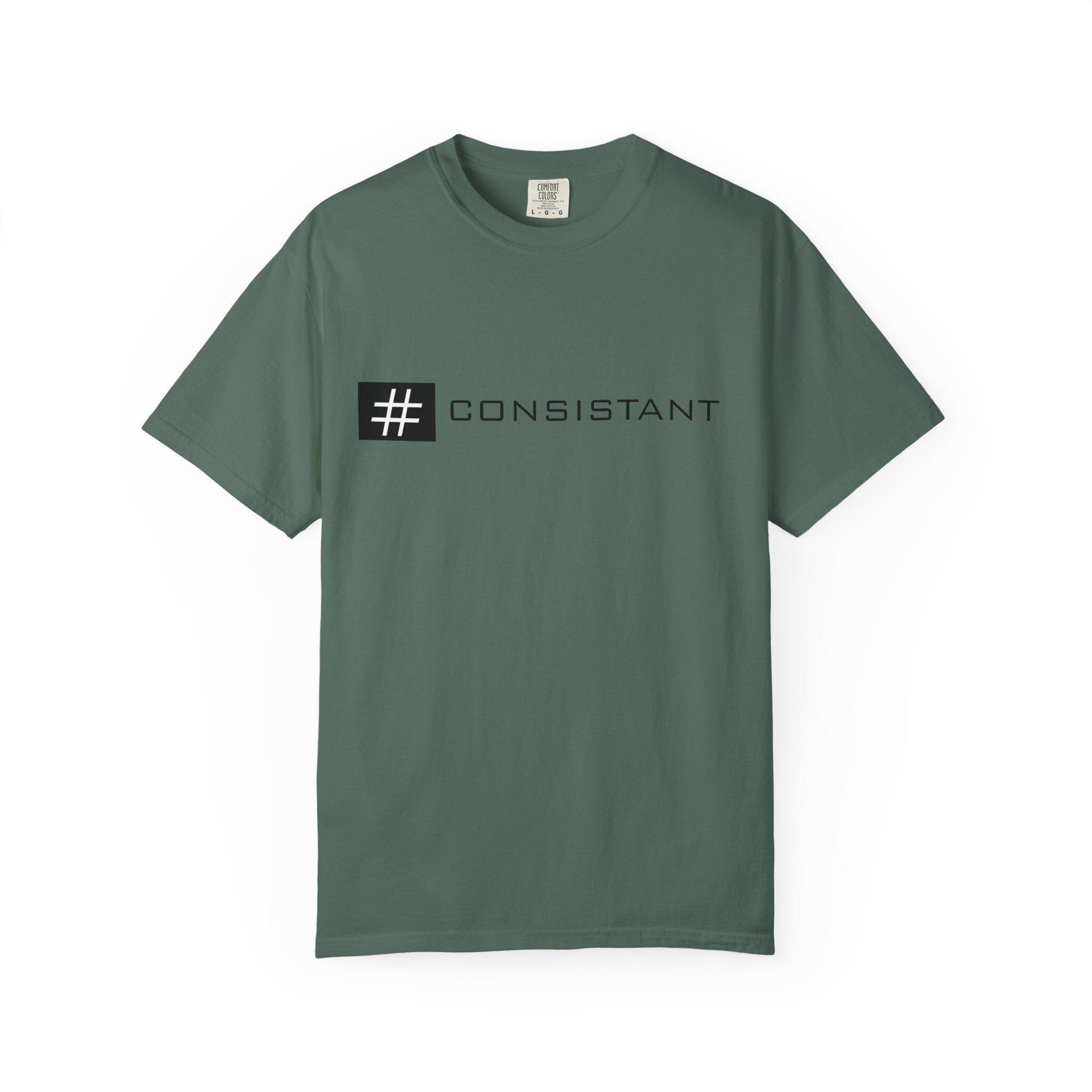 Pulse Fitne55 - #Consistant Graphic T-Shirt — Minimal Motivational Tee for Consistency & Hustle