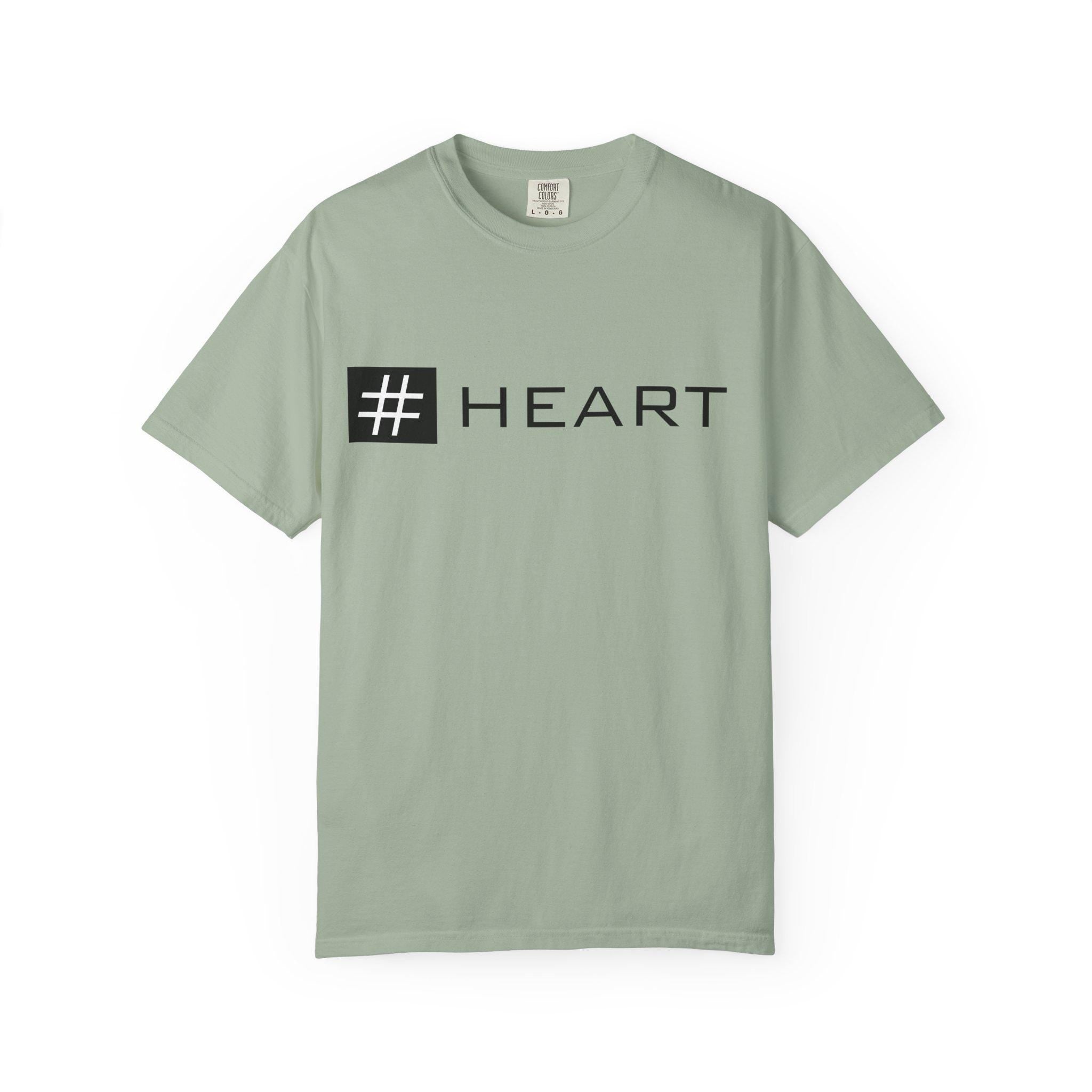 Pulse Fitne55 - Hashtag Heart T-Shirt — Minimalist Graphic Tee with “# HEART” Design