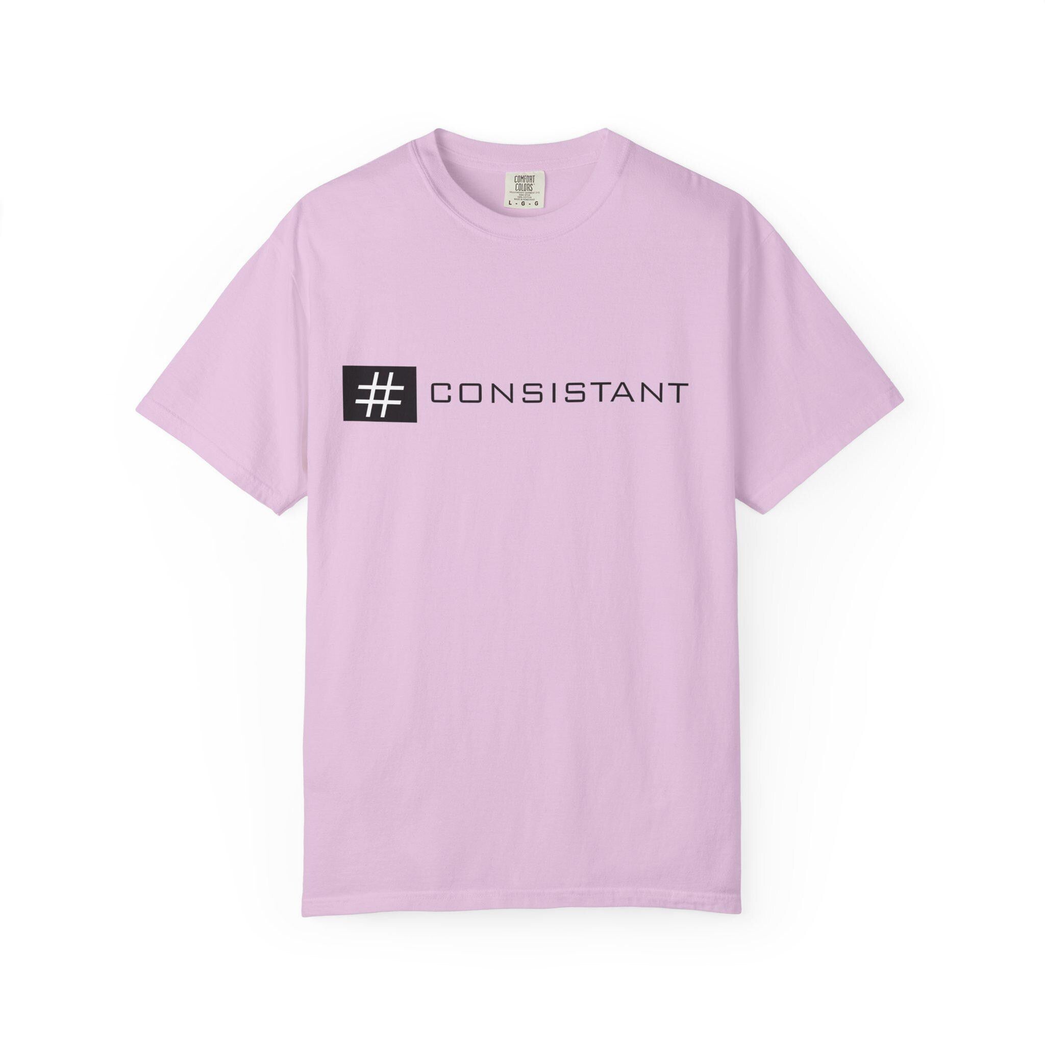 Pulse Fitne55 - #Consistant Graphic T-Shirt — Minimal Motivational Tee for Consistency & Hustle
