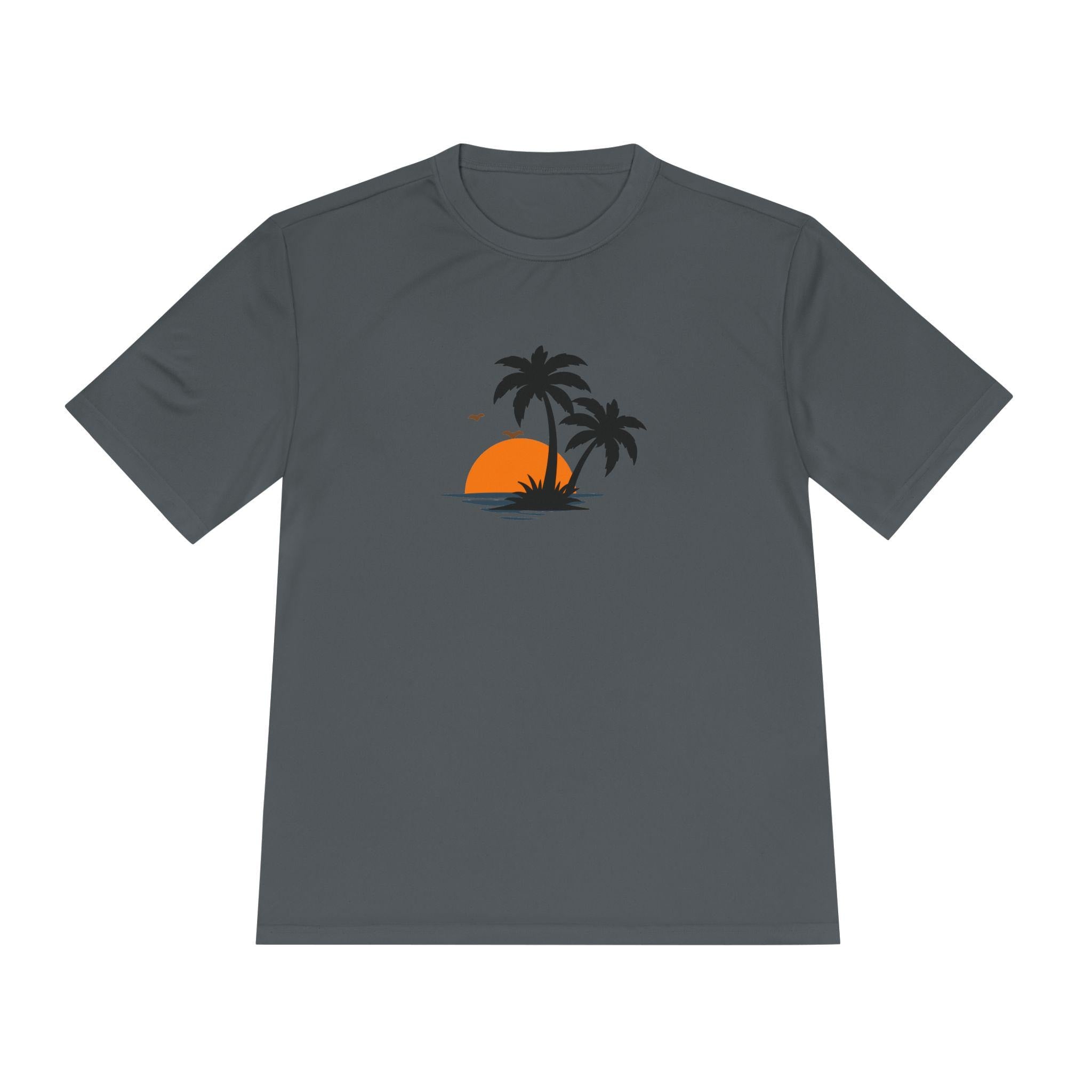 Moisture-Wicking Beach Graphic Tee