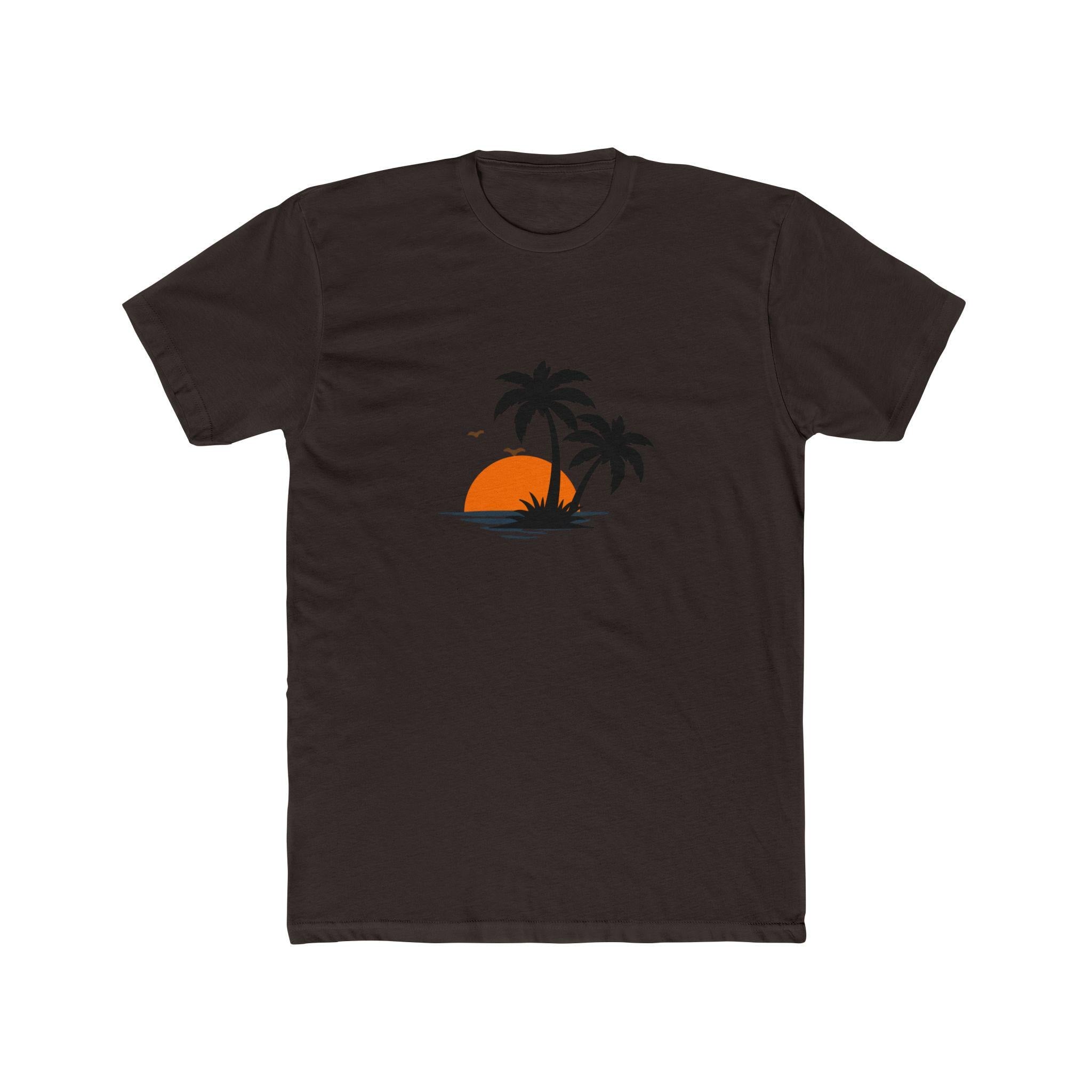 Mens Suumer vibe Cotton Crew Tee