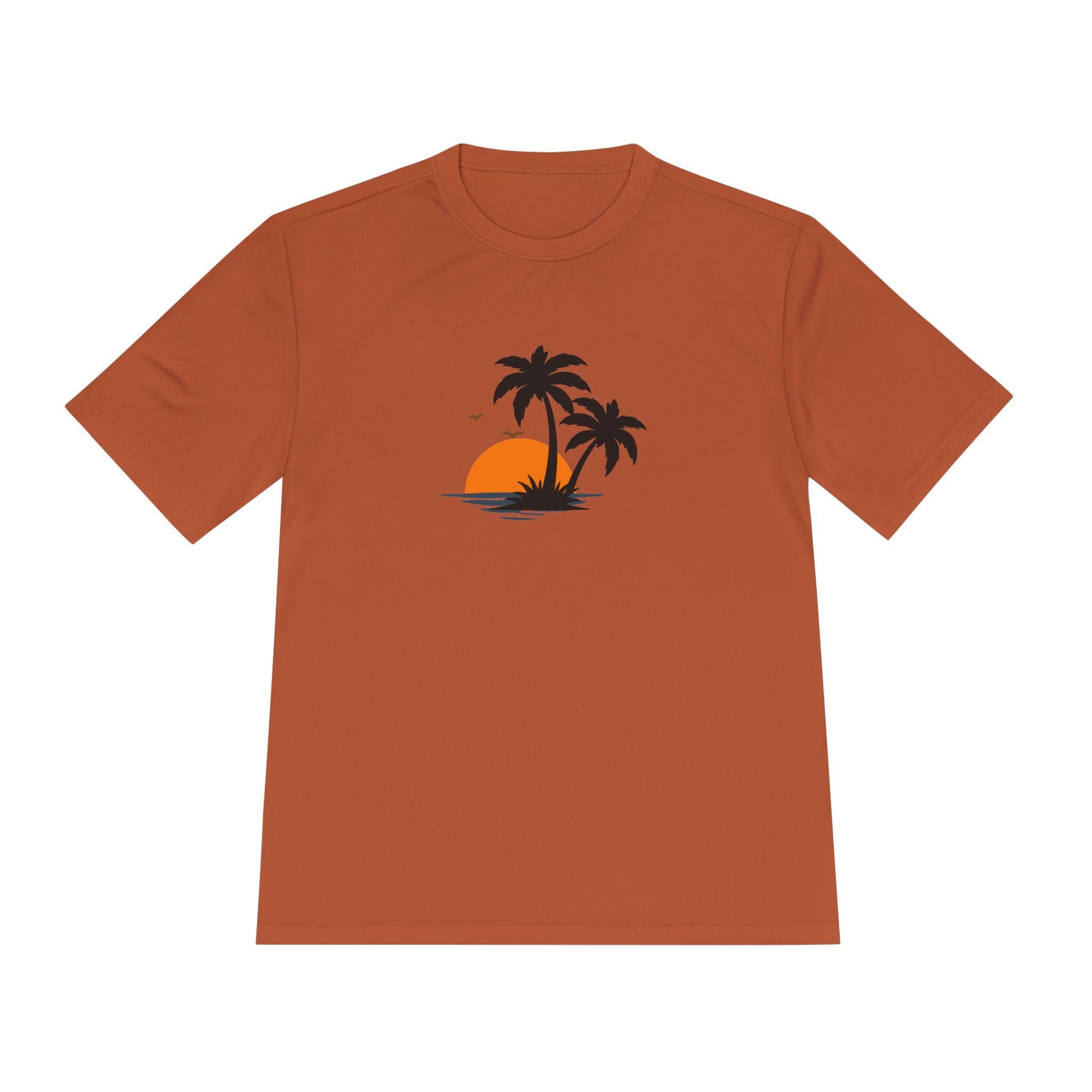 Moisture-Wicking Beach Graphic Tee