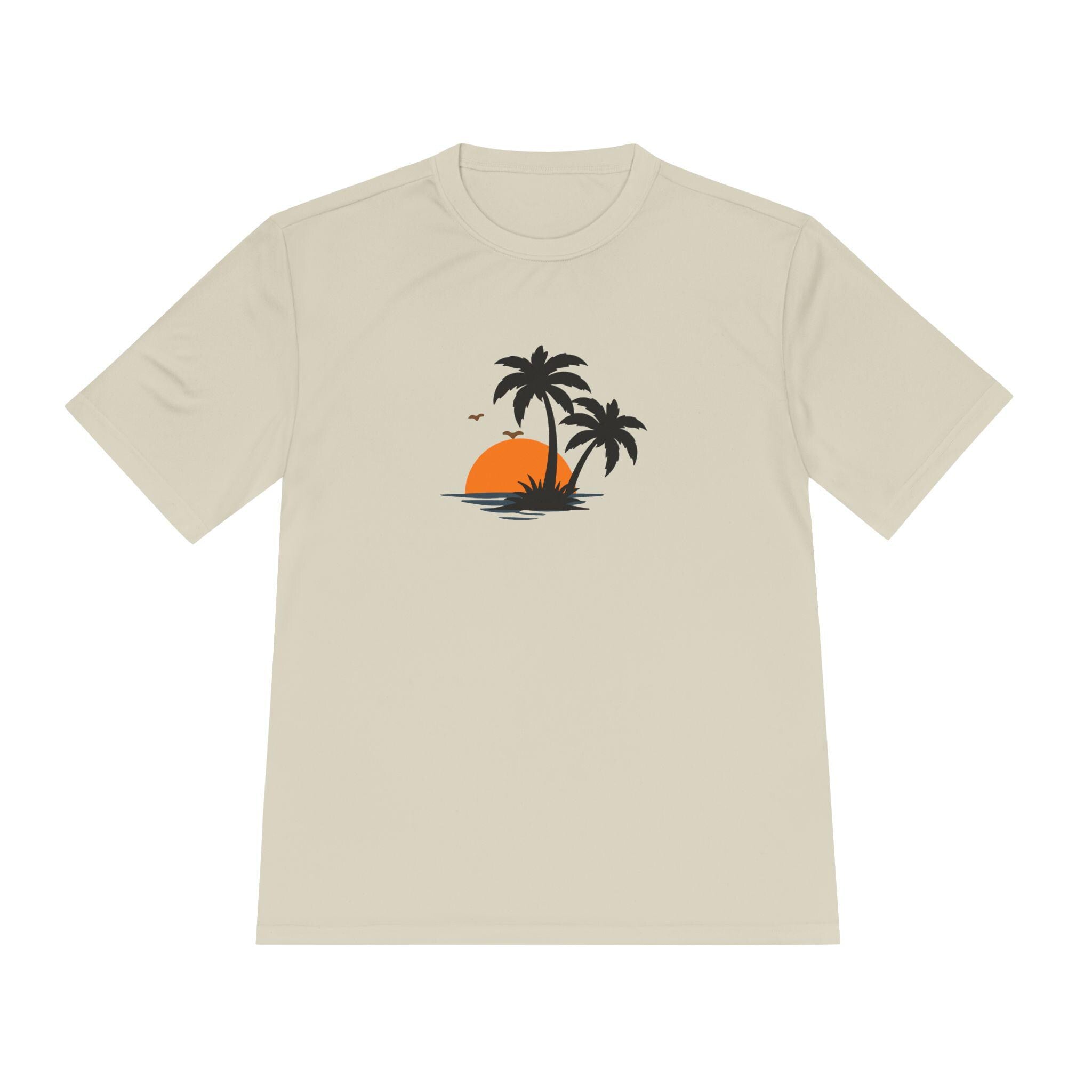 Moisture-Wicking Beach Graphic Tee