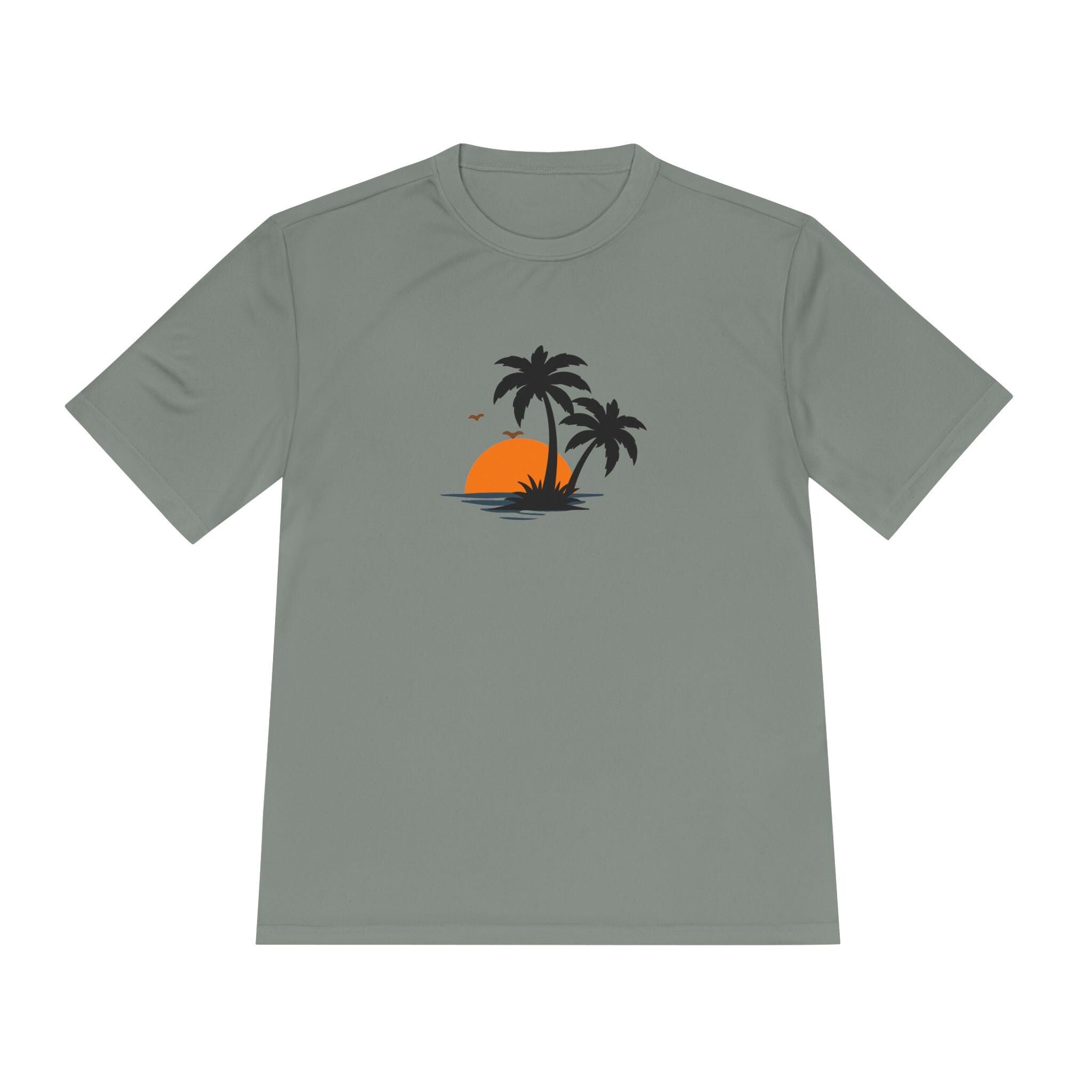 Moisture-Wicking Beach Graphic Tee
